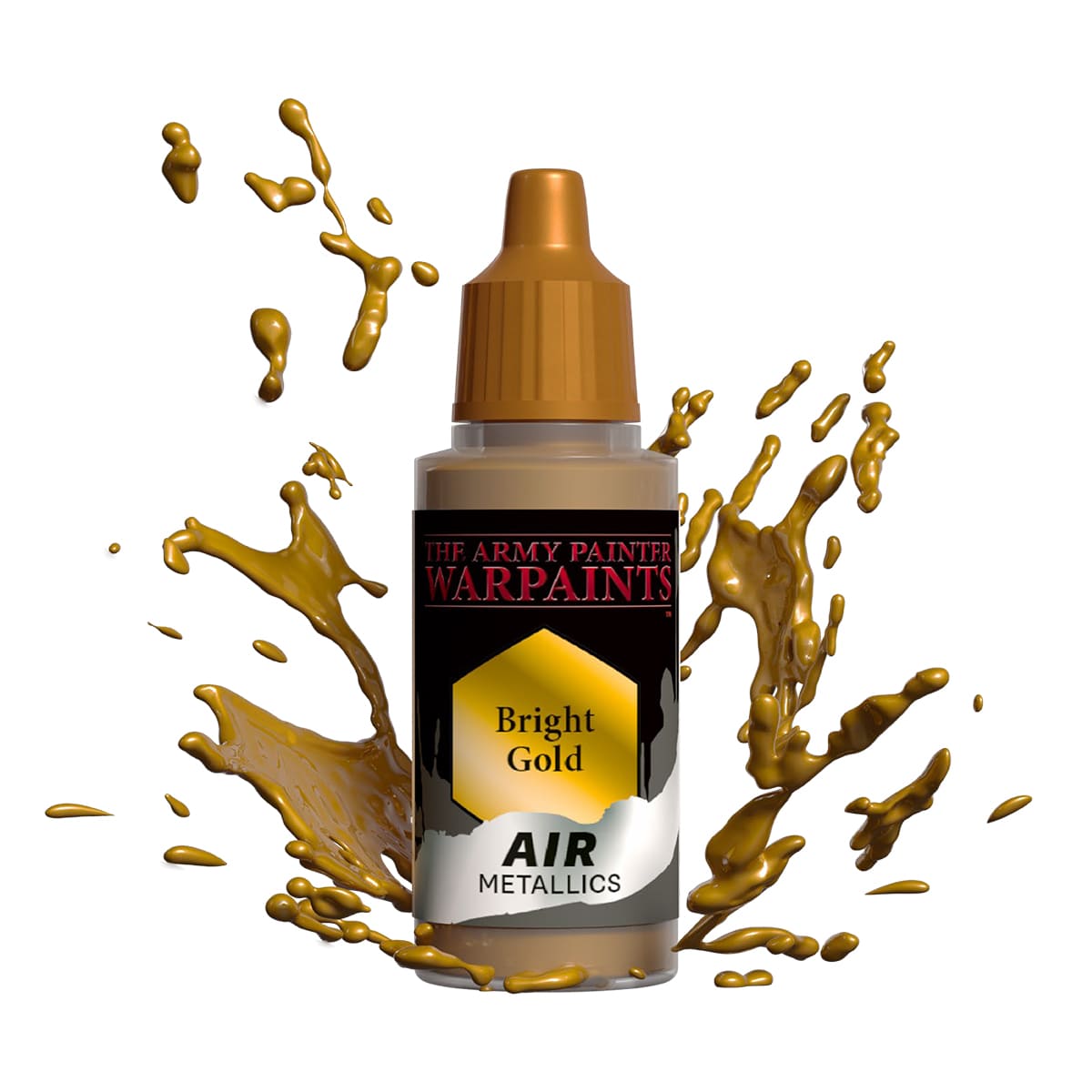 Army Painter Paint Metallics: Air Bright Gold (6)