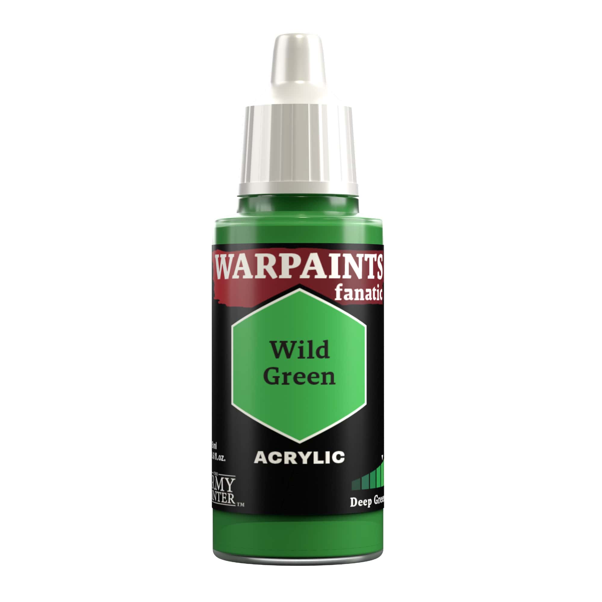Army Painter Warpaints Fanatic: Wild Green (6)