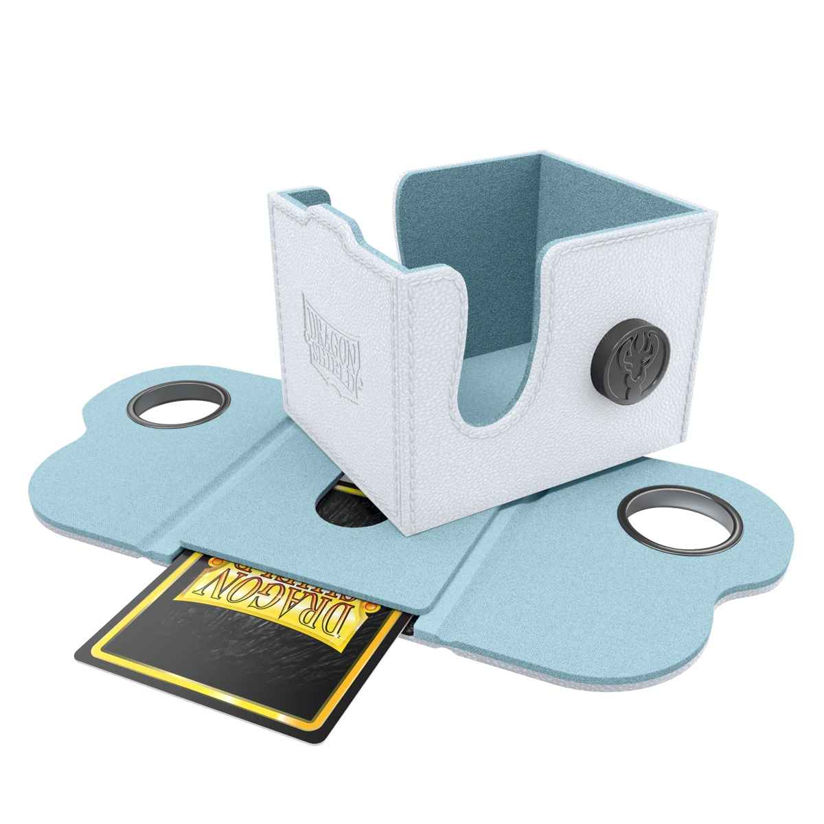 Dragon Shield: Dragon Box 100+ – White & Aqua