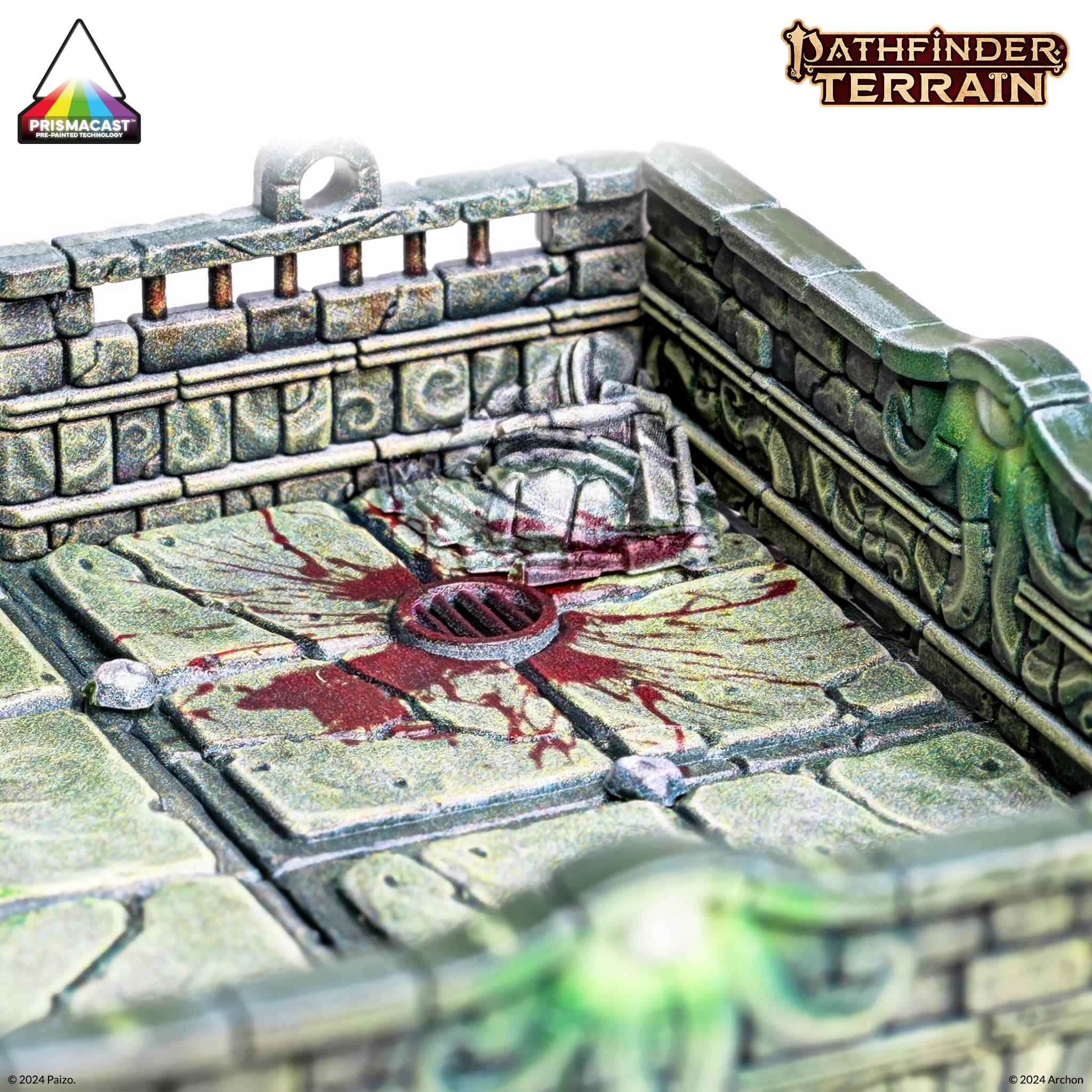Dungeon&Lasers: Pathfinder Terrain: Abomination Vaults Pre-Painted