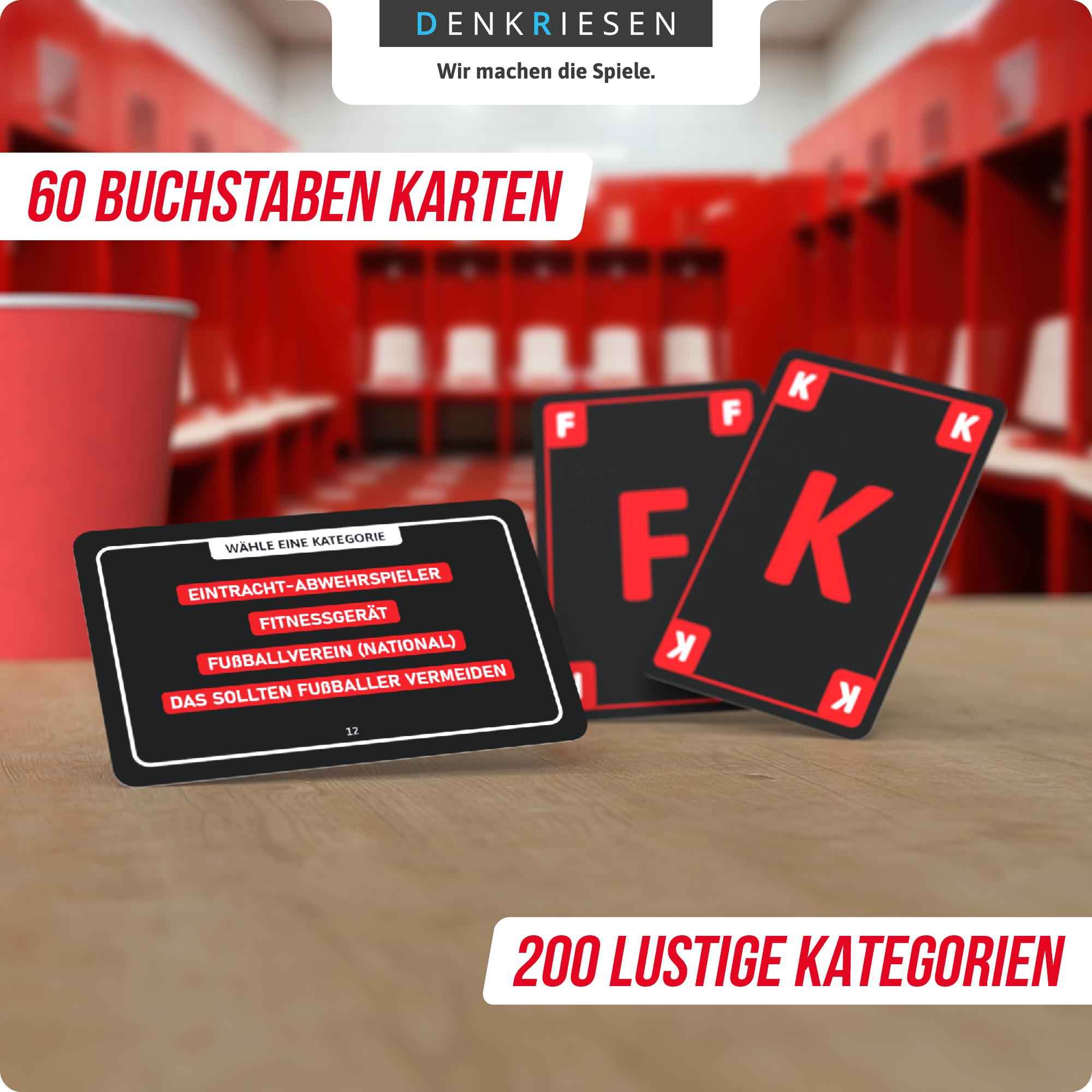 STADT LAND VOLLPFOSTEN – Das Kartenspiel - Eintracht Frankfurt EDITION -