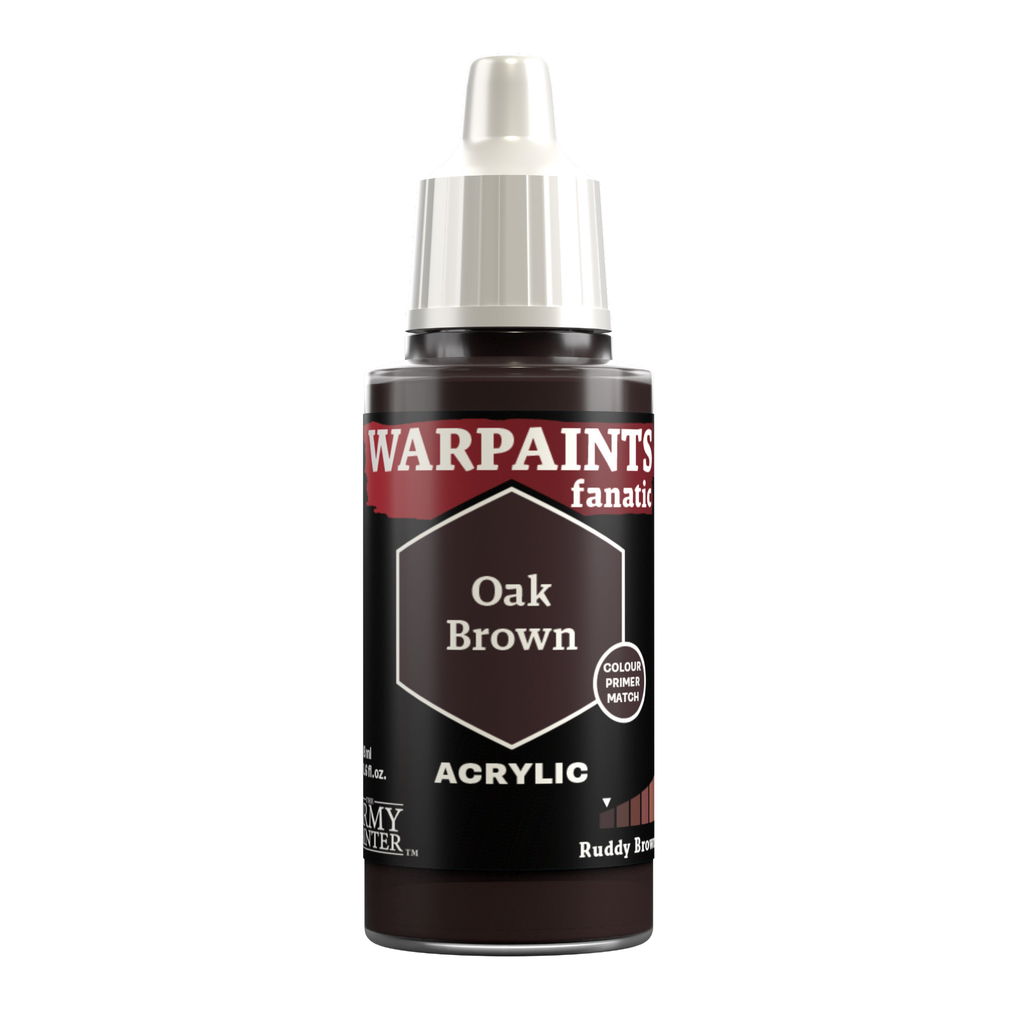 Army Painter Warpaints Fanatic: Oak Brown (6)