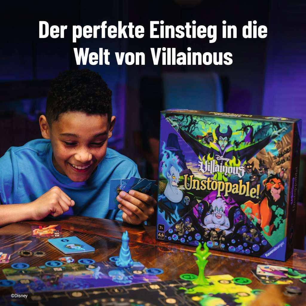 Unstoppable – Das Disney Villainous Familienspiel