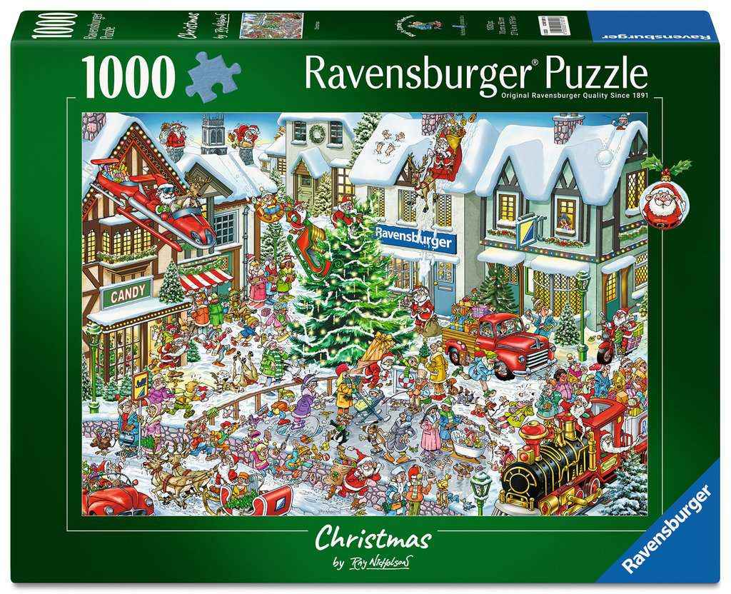 Puzzle: Wimmelbild Weihnachten (1000 Teile)