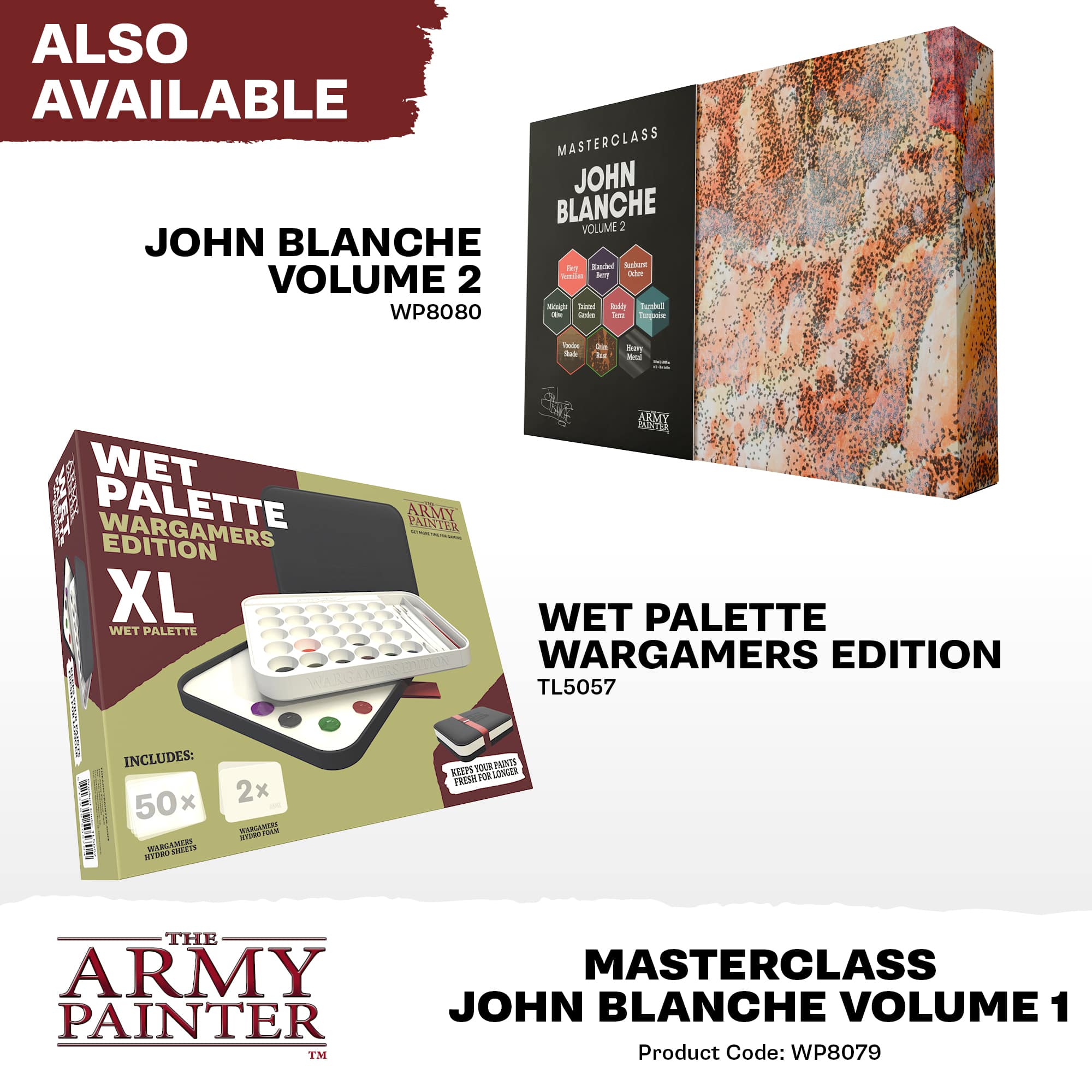 Army Painter – Masterclass: John Blanche Vol. 1 Paint Set