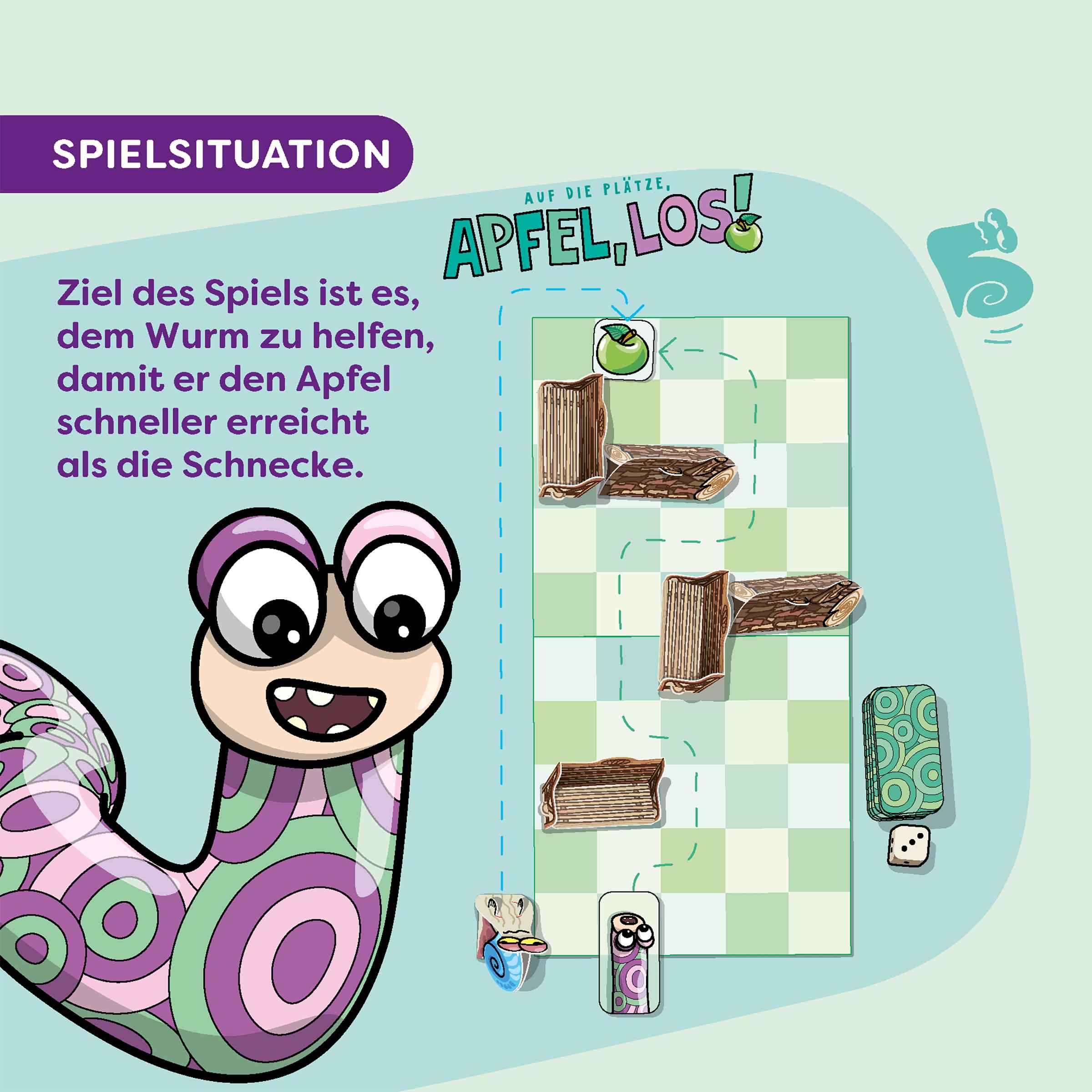 Auf die Plätze, Apfel, Los!