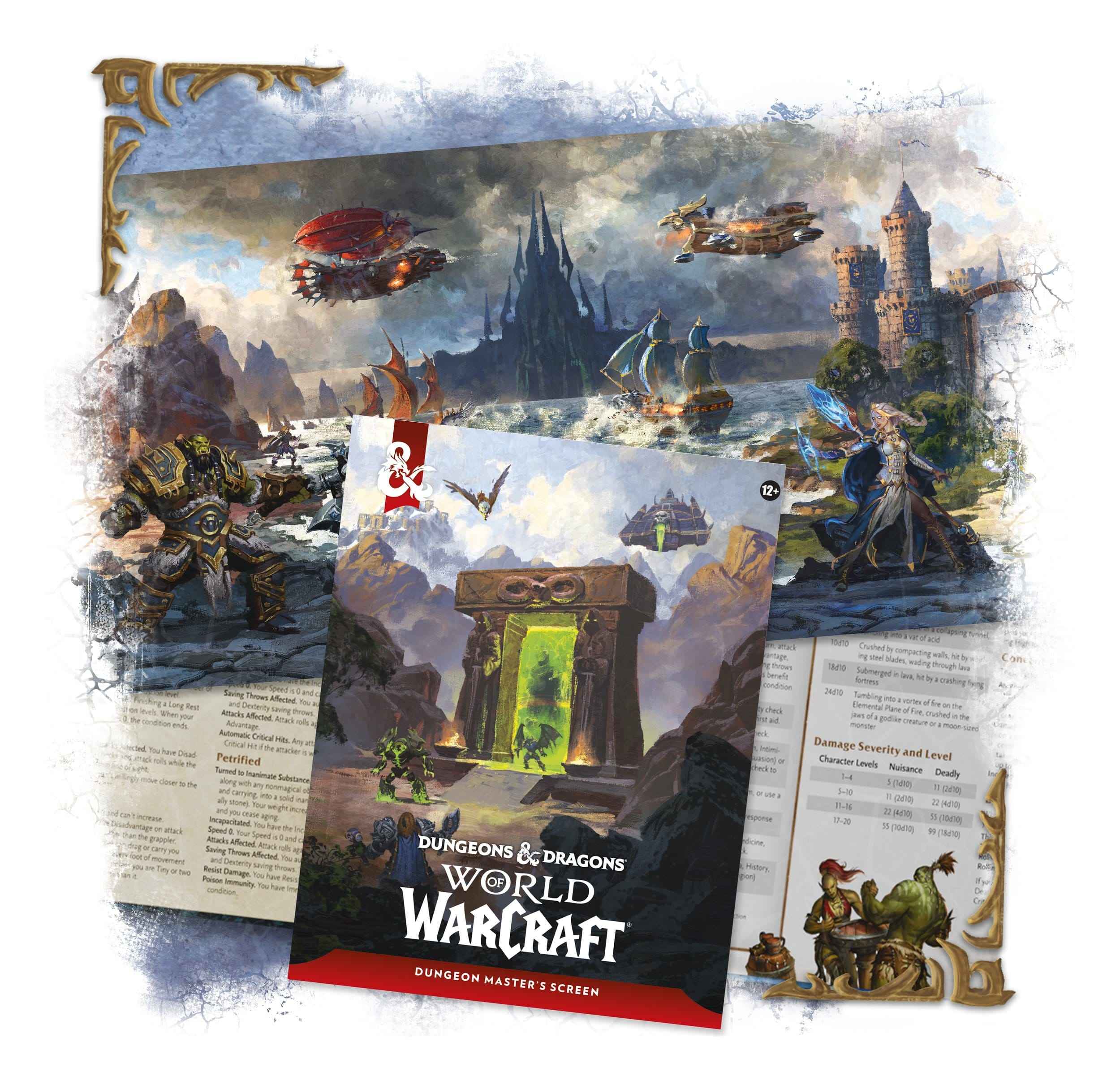 D&D: RPG Ravenloft: World of Warcraft Spielleiterschirm (englisch)