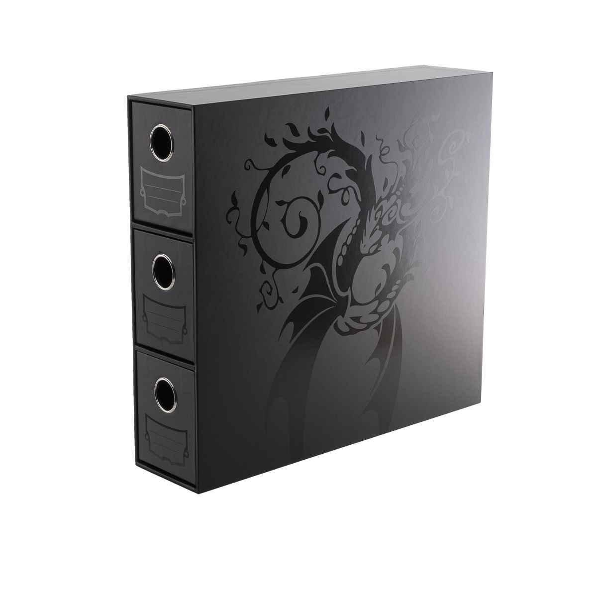 Dragon Shield: Fortress Card Drawers – 3XL - Vertical – Black