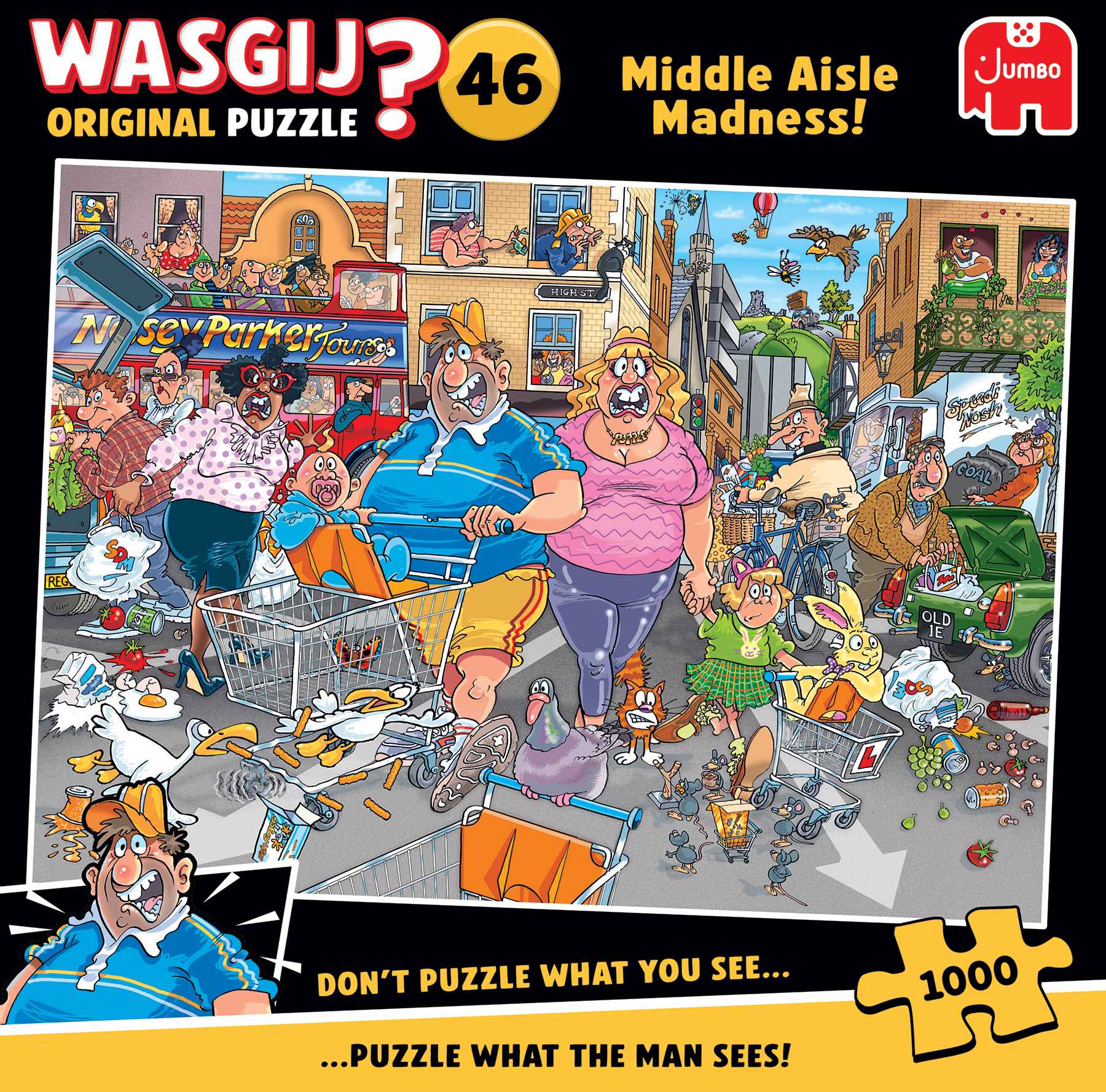 Wasgij Orginal 46: Warenhaus -Wahnsinn (1000 Teile)