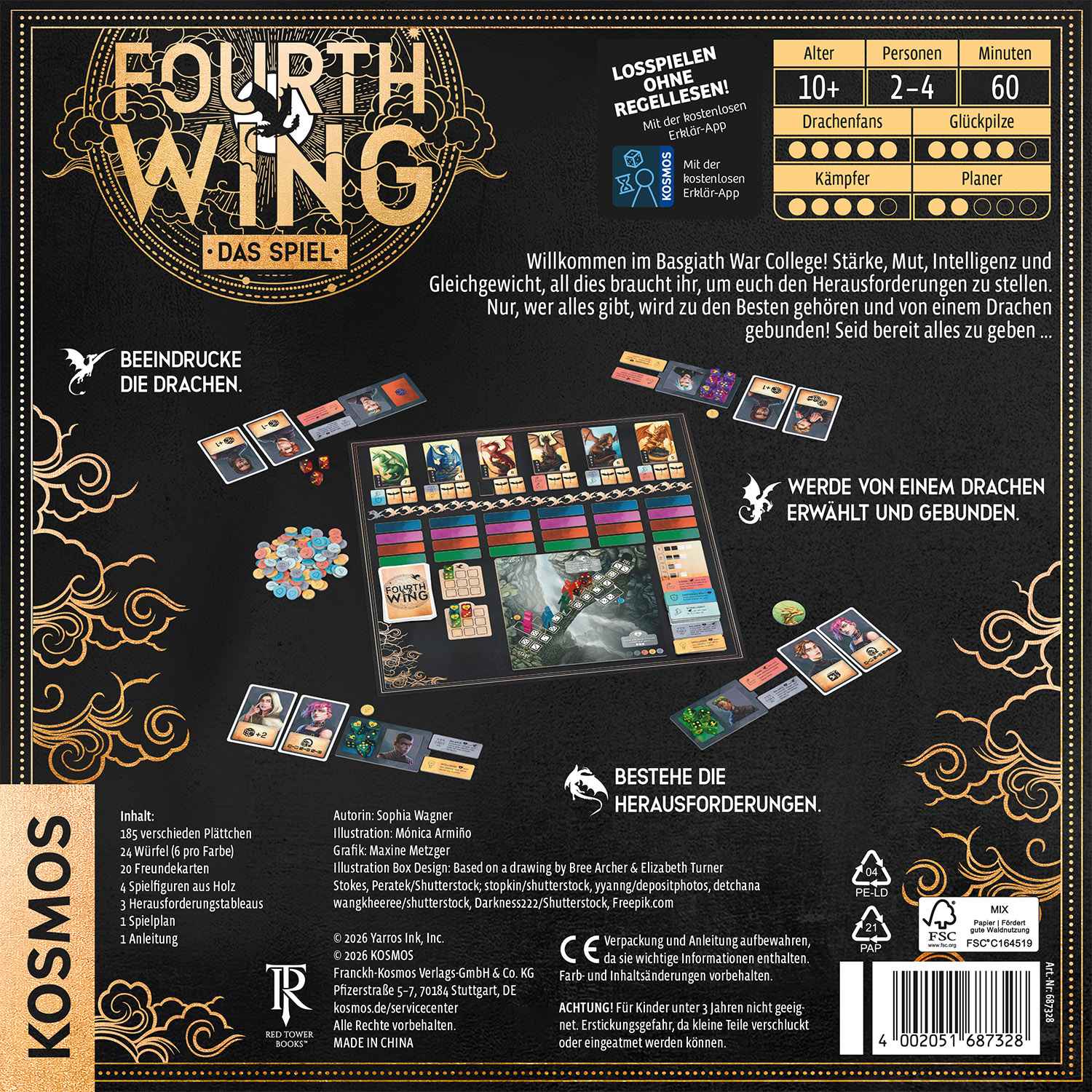 Fourth Wing – Das Spiel: Die Wahl der Drachen