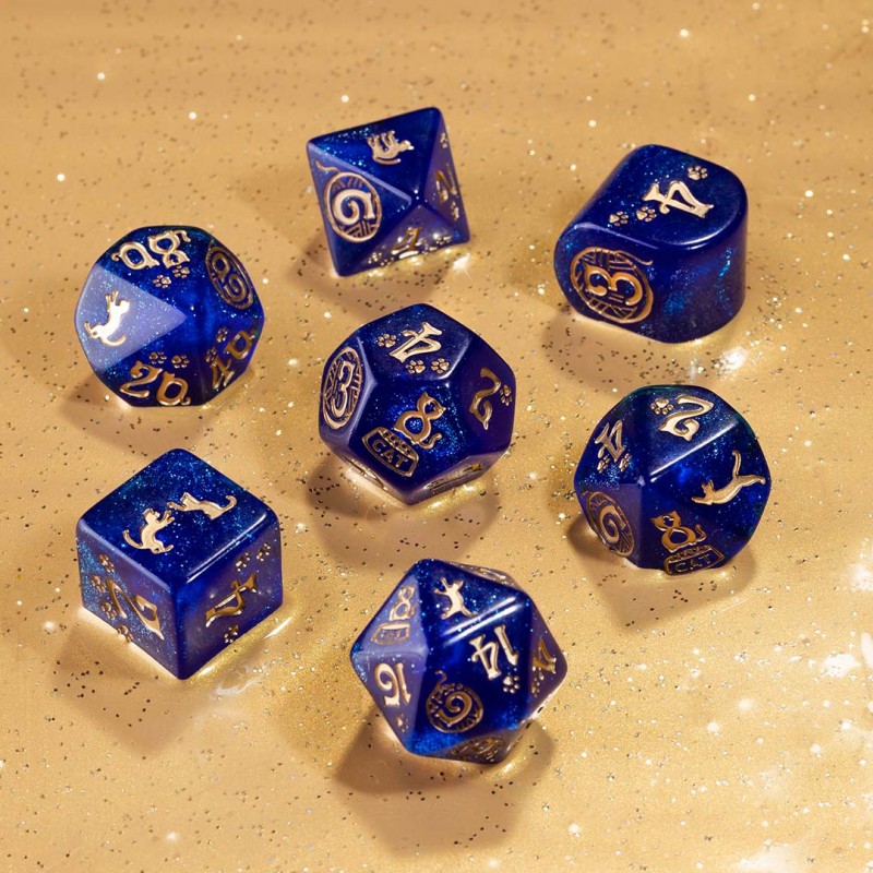 Cats Modern Dice Set: Meowster (7)