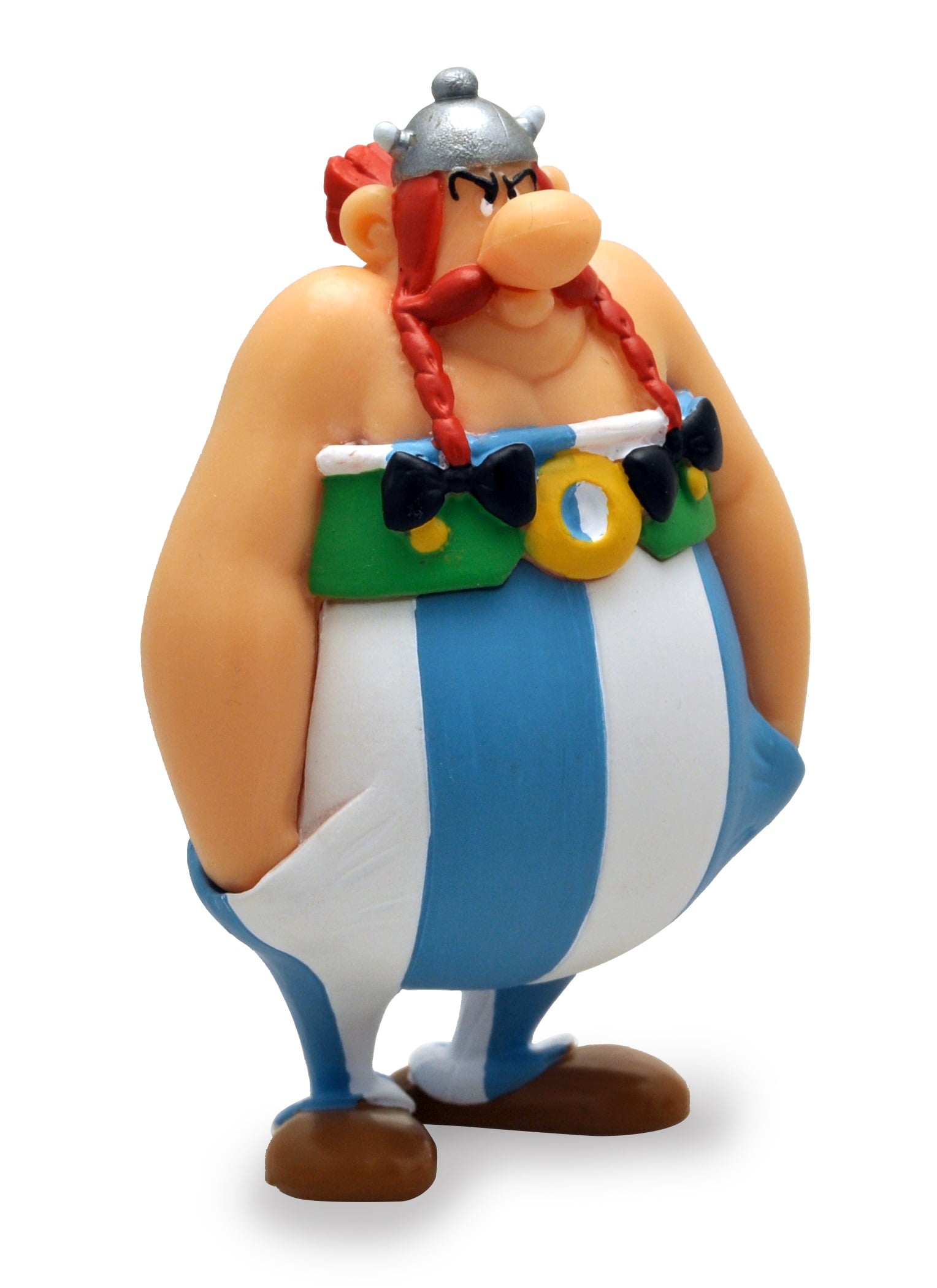 Obelix wütend mit Händen in den Taschen