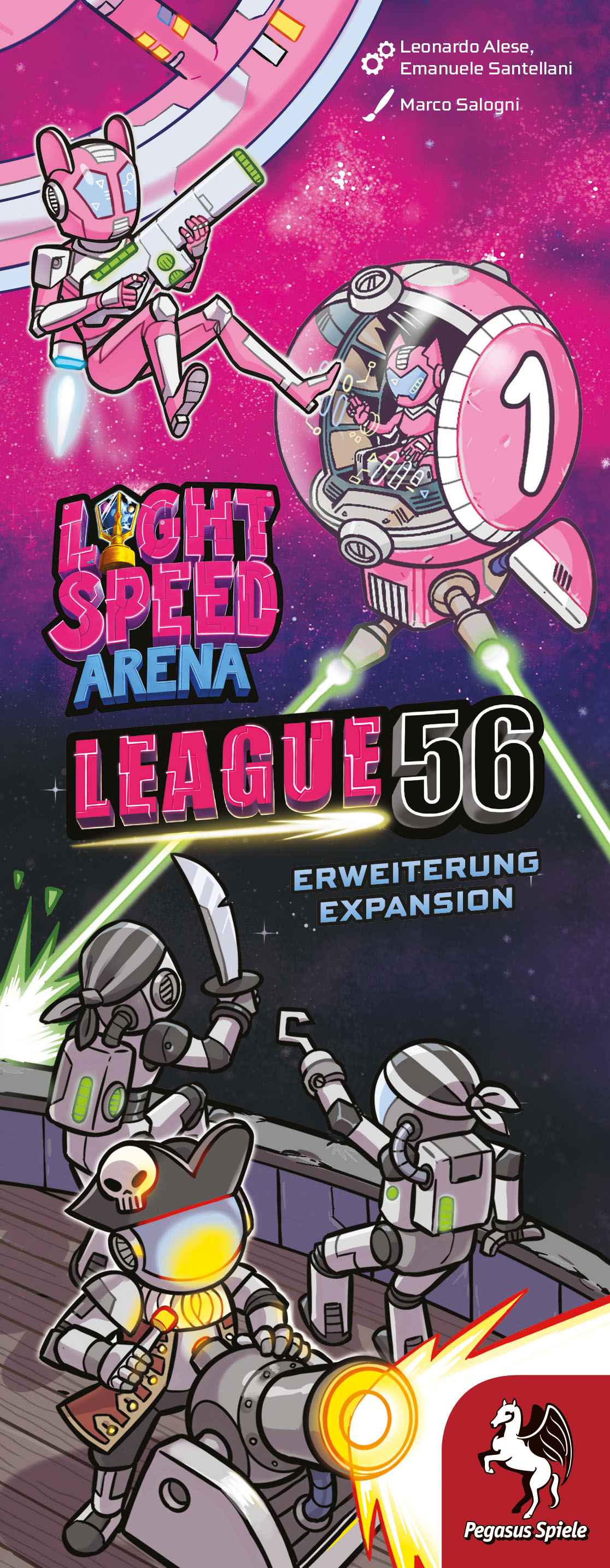 Light Speed Arena: League 56 [Erweiterung/Expansion] (deutsch/englisch)