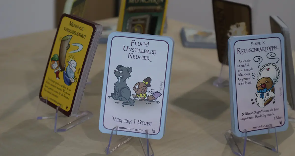 Promokarten für das Kartenspiel Munchkin