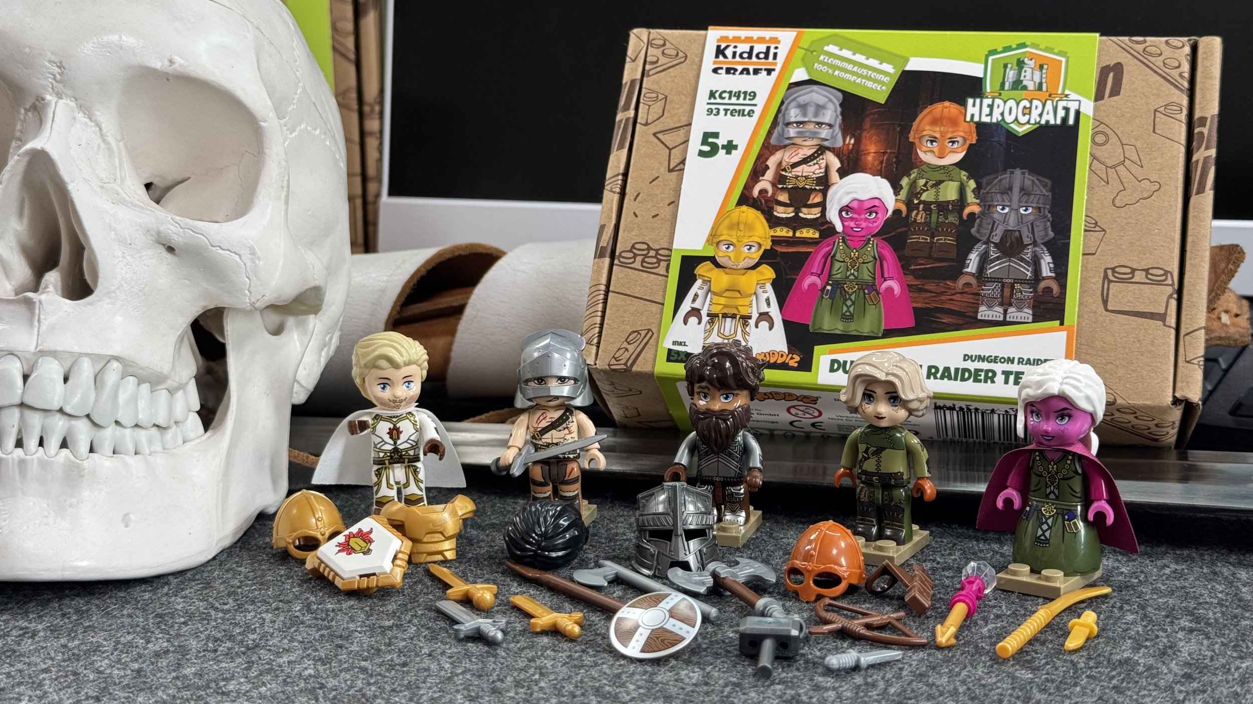 Kiddiz Figuren-Pack: Dungeon Raider