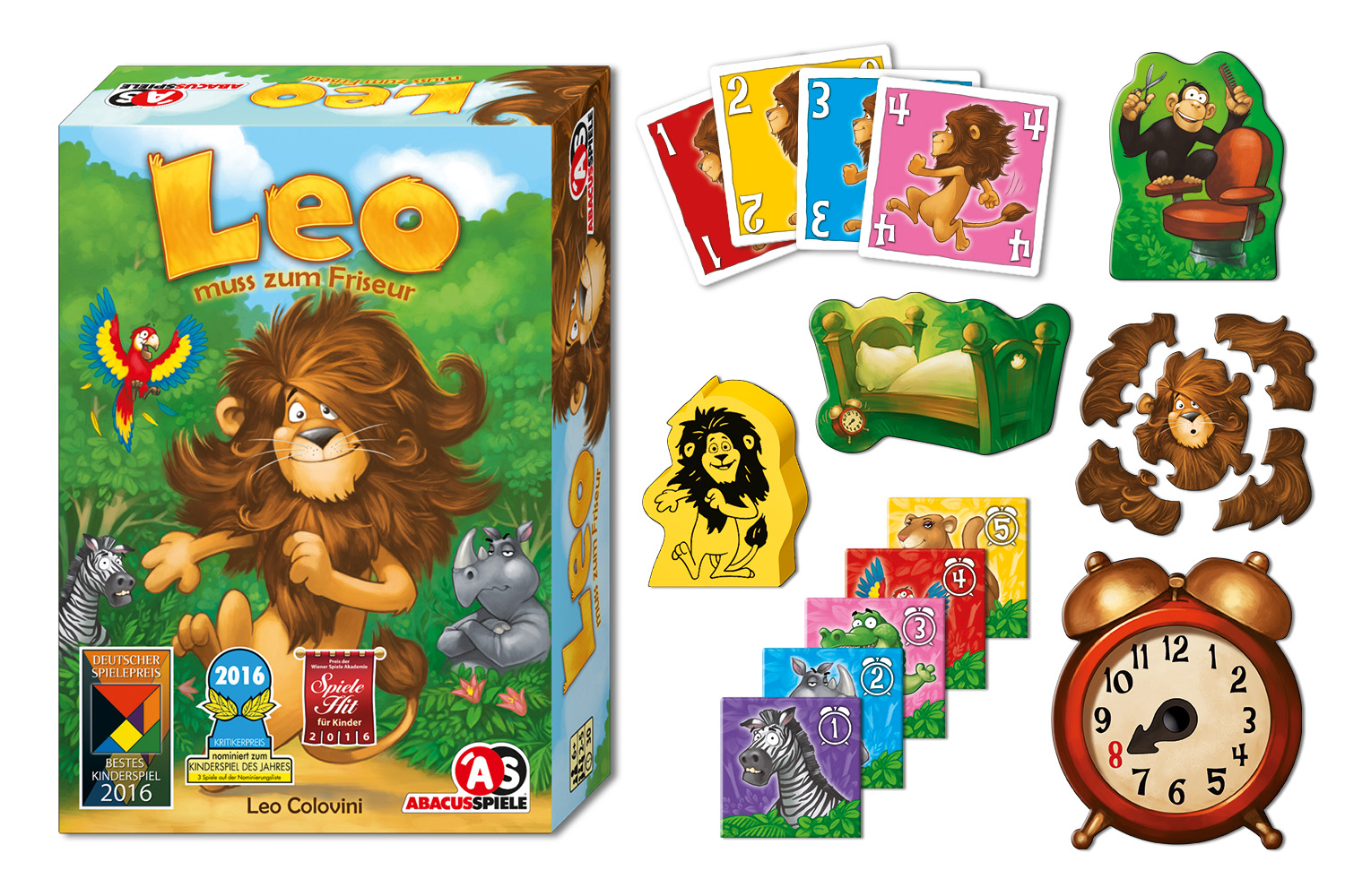 Leo muss zum Friseur *Nominiert Kinderspiel des Jahres 2016*