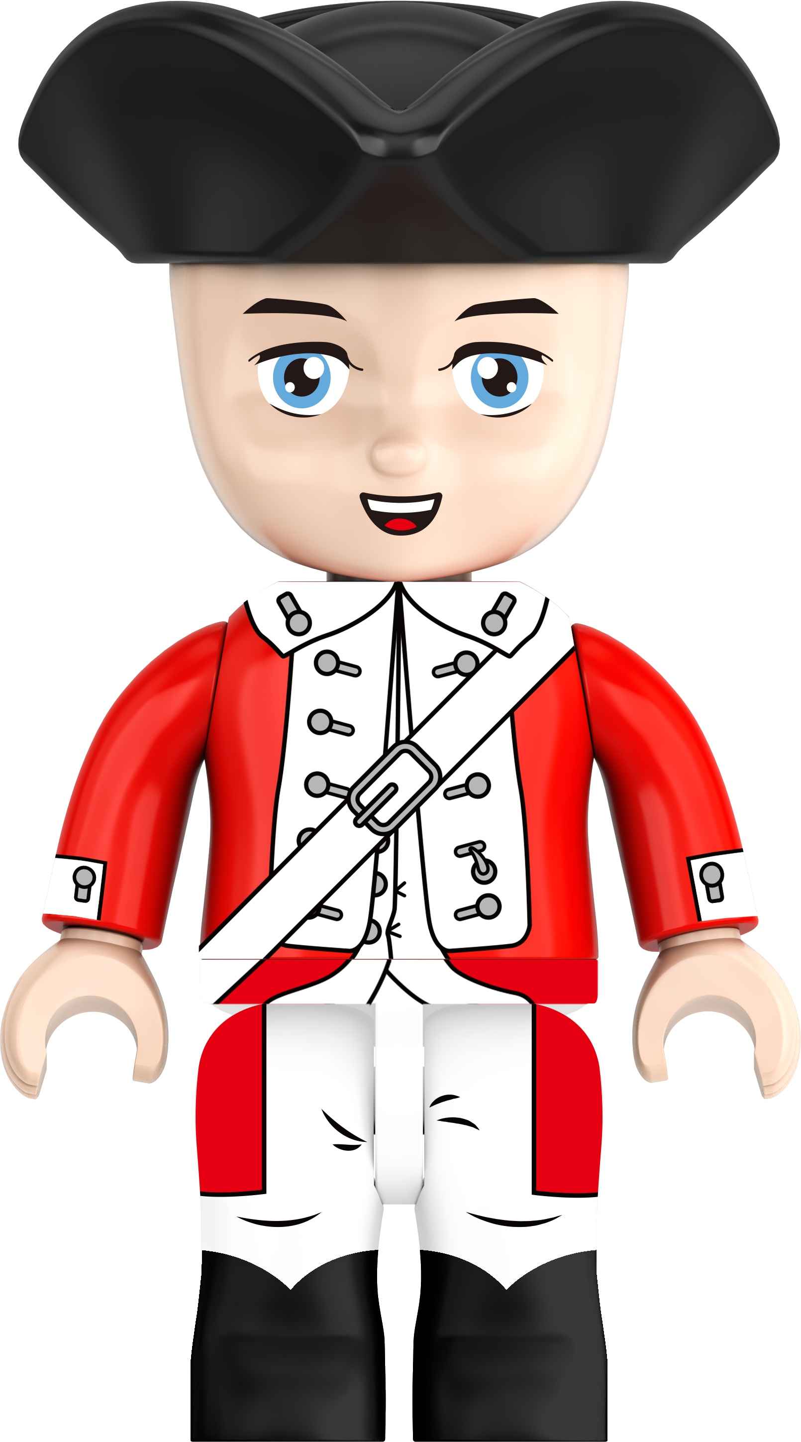 Kiddiz Figuren-Pack: Rotröcke Soldaten / British Redcoats