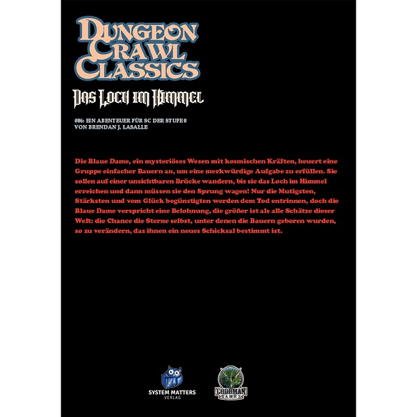 Dungeon Crawl Classics: Das Loch im Himmel