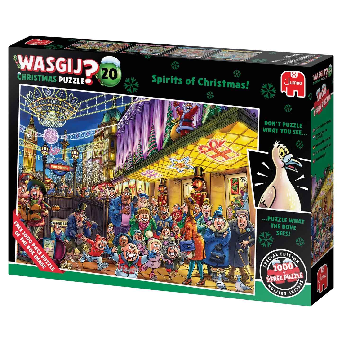 Wasgij Christmas 20 Christmas Carol (2x 1000 Teile)