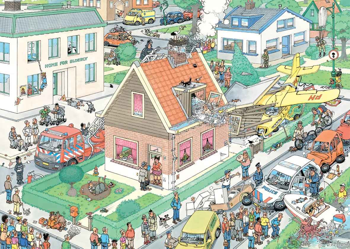 Puzzle: Murphys Gesetz  (Jan van Haasteren) (1000 Teile)