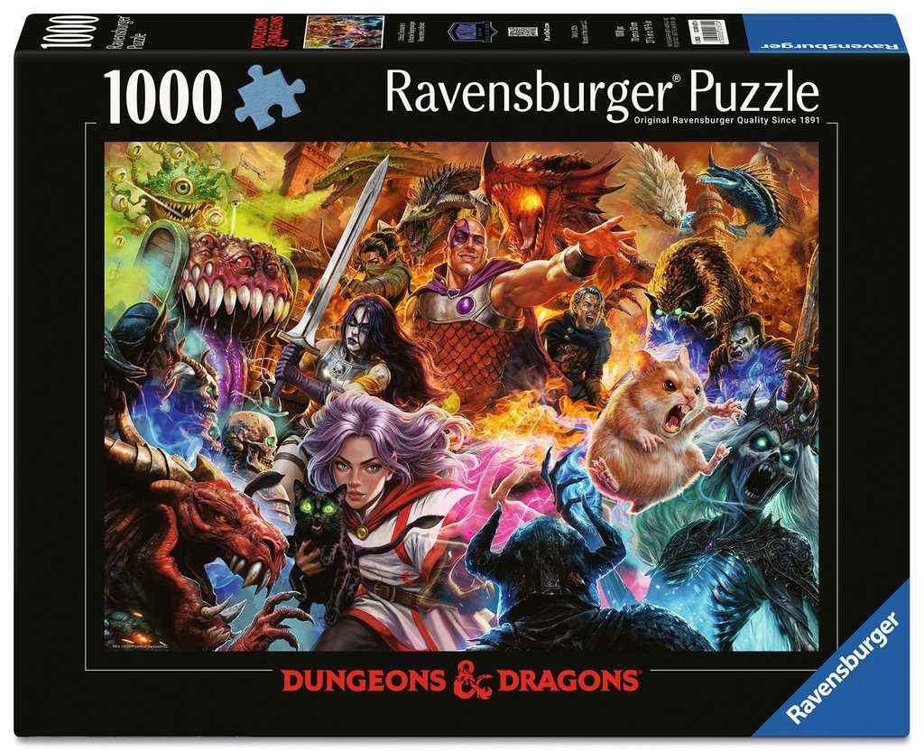 Puzzle: D&D - Critical Encounters (1000 Teile)