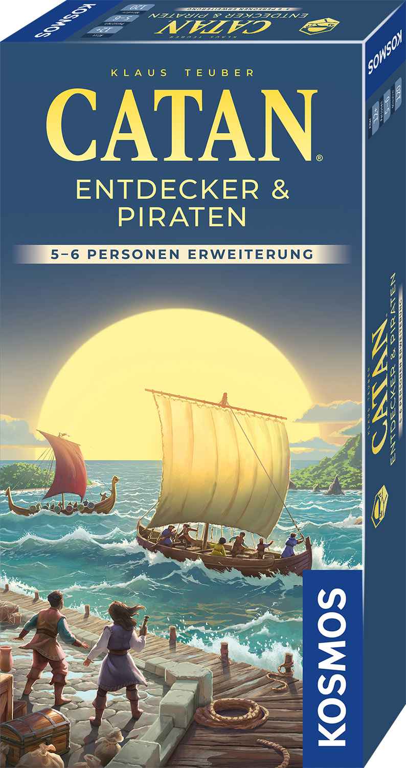 CATAN – Entdecker & Piraten 5-6 Spieler [Erweiterung] (2025)