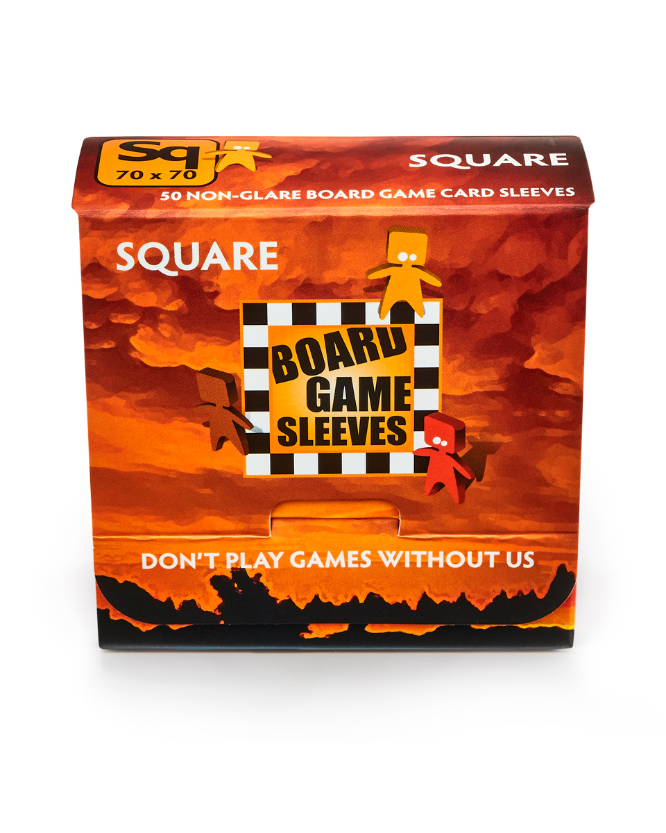 Board Game Sleeves: Square – non glare (50)