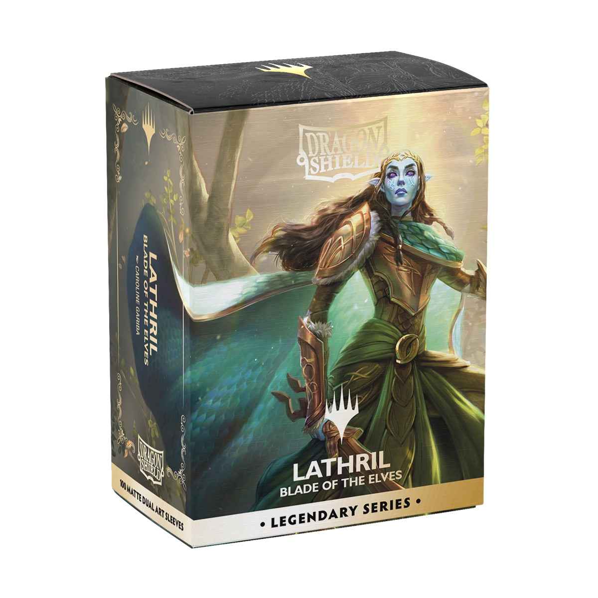 Dragon Shield: Dual Matte Art Sleeves – Lathril, Blade of the Elves (100)