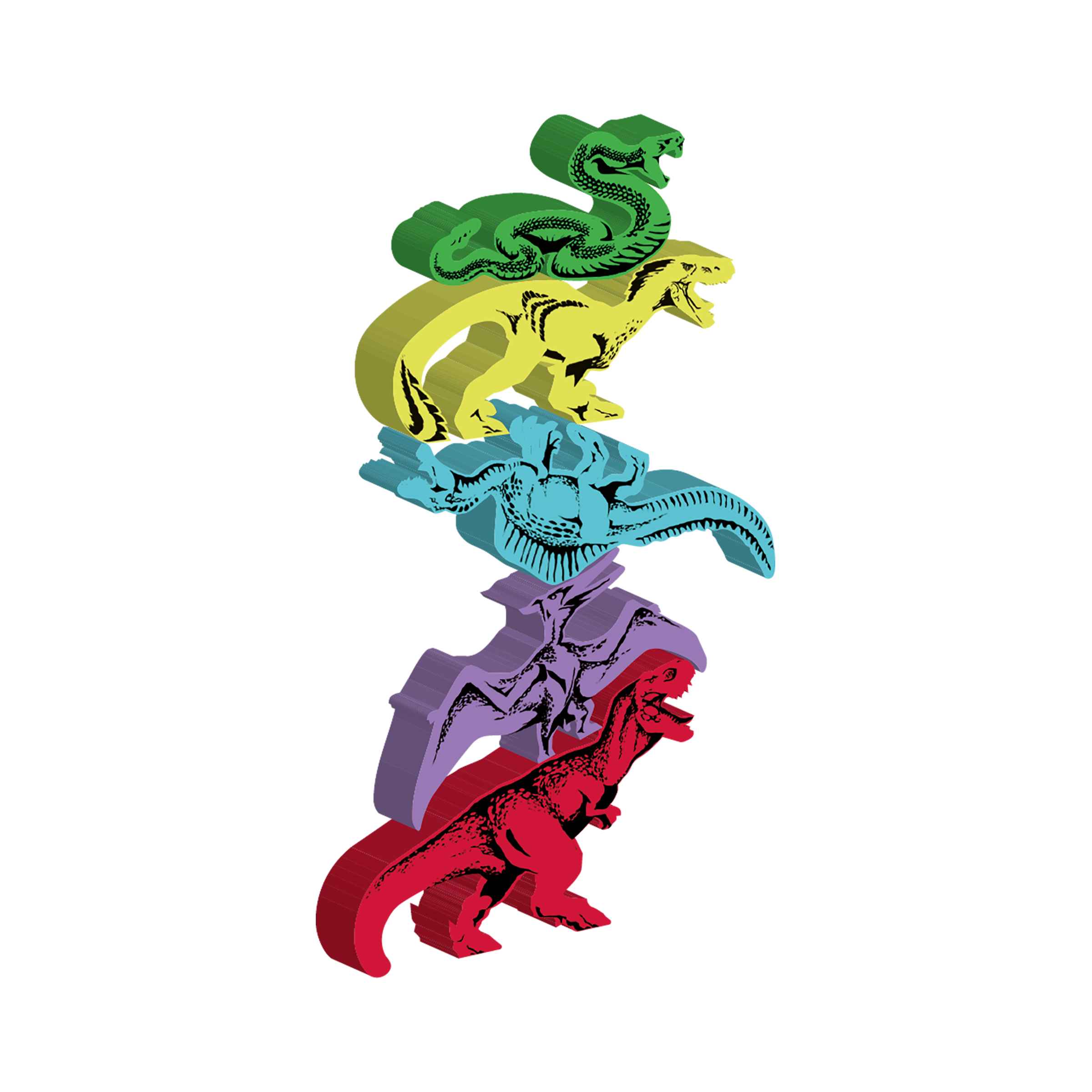 Stacking Challenge – Nature Jurassic