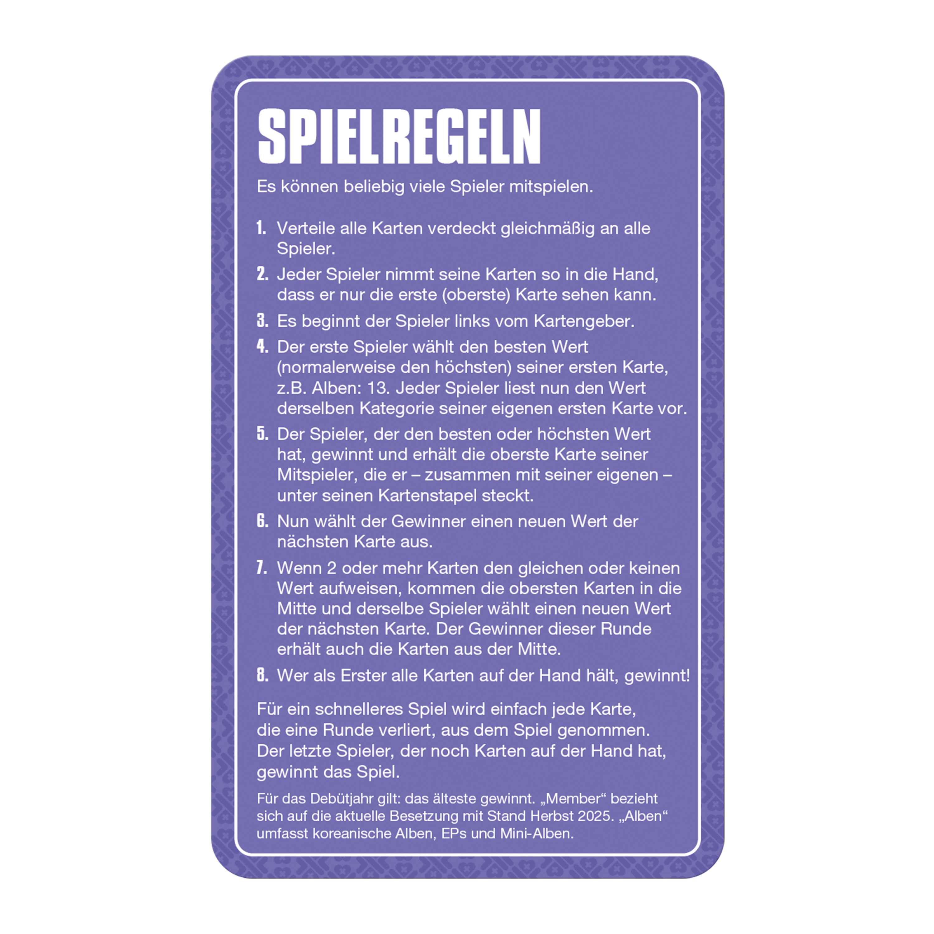 Top Trumps – K- POP