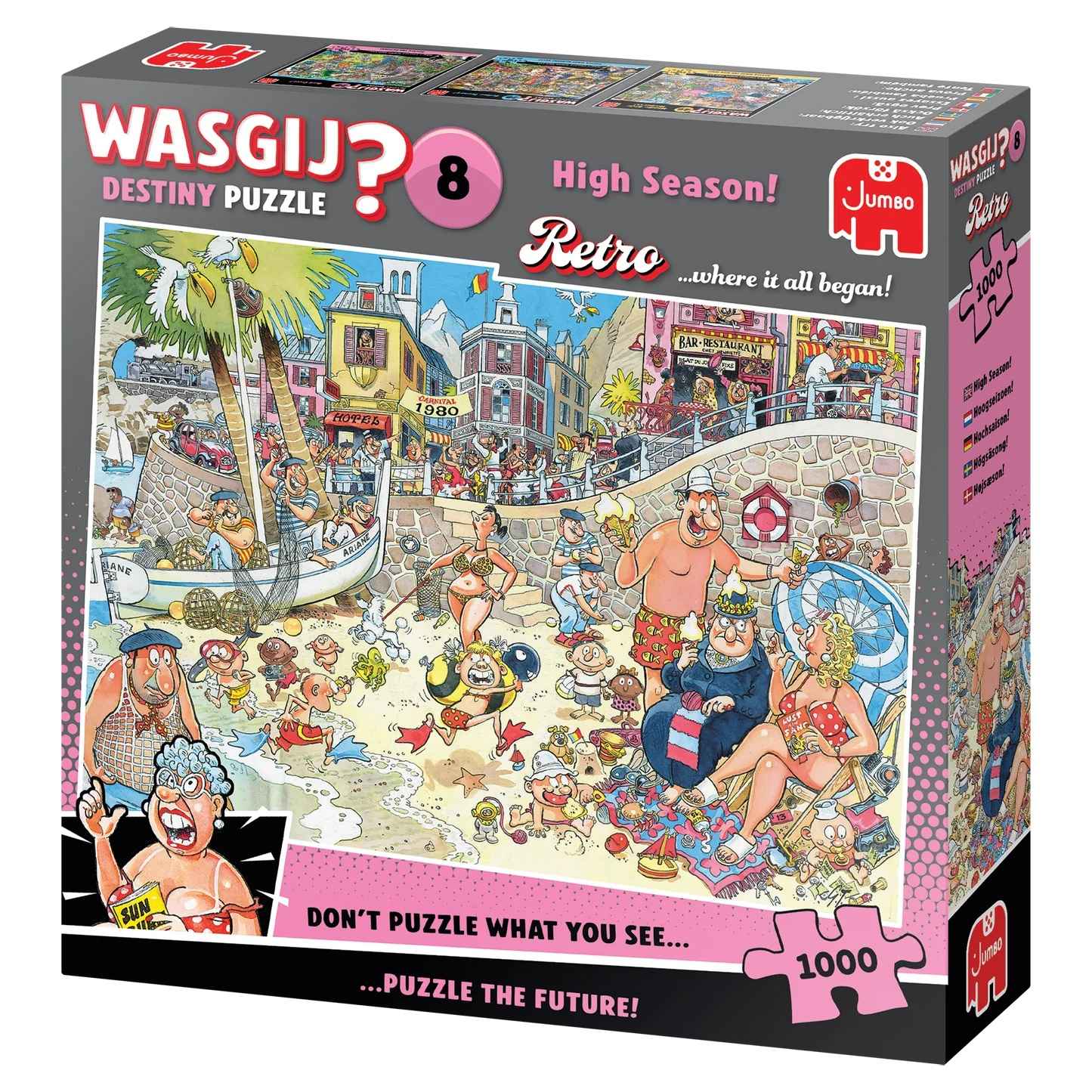 Wasgij Retro Destiny 8: High Season (1000 Teile)