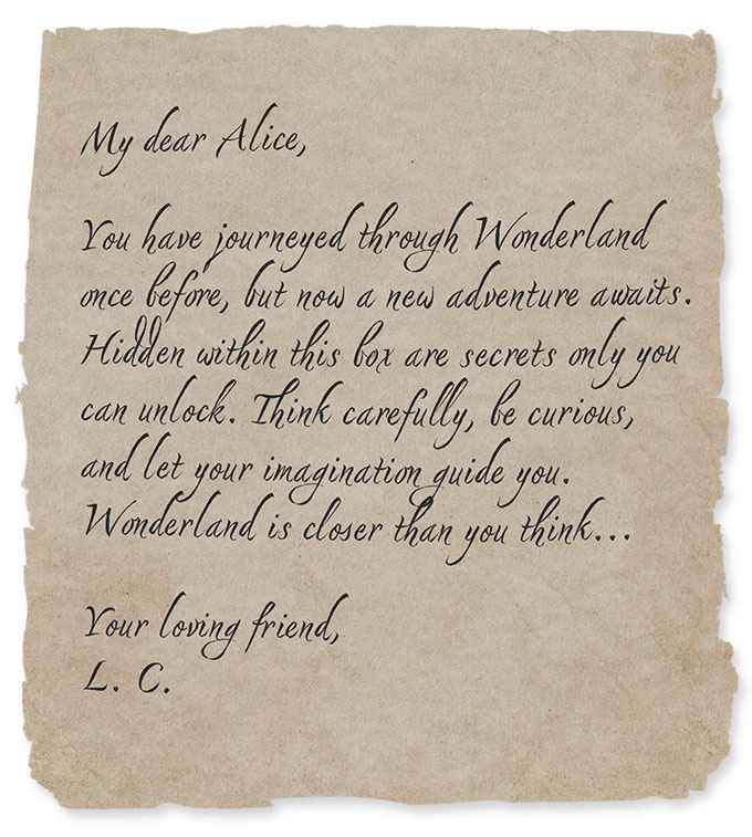 CluePuzzle: The Wonderbox of Alice