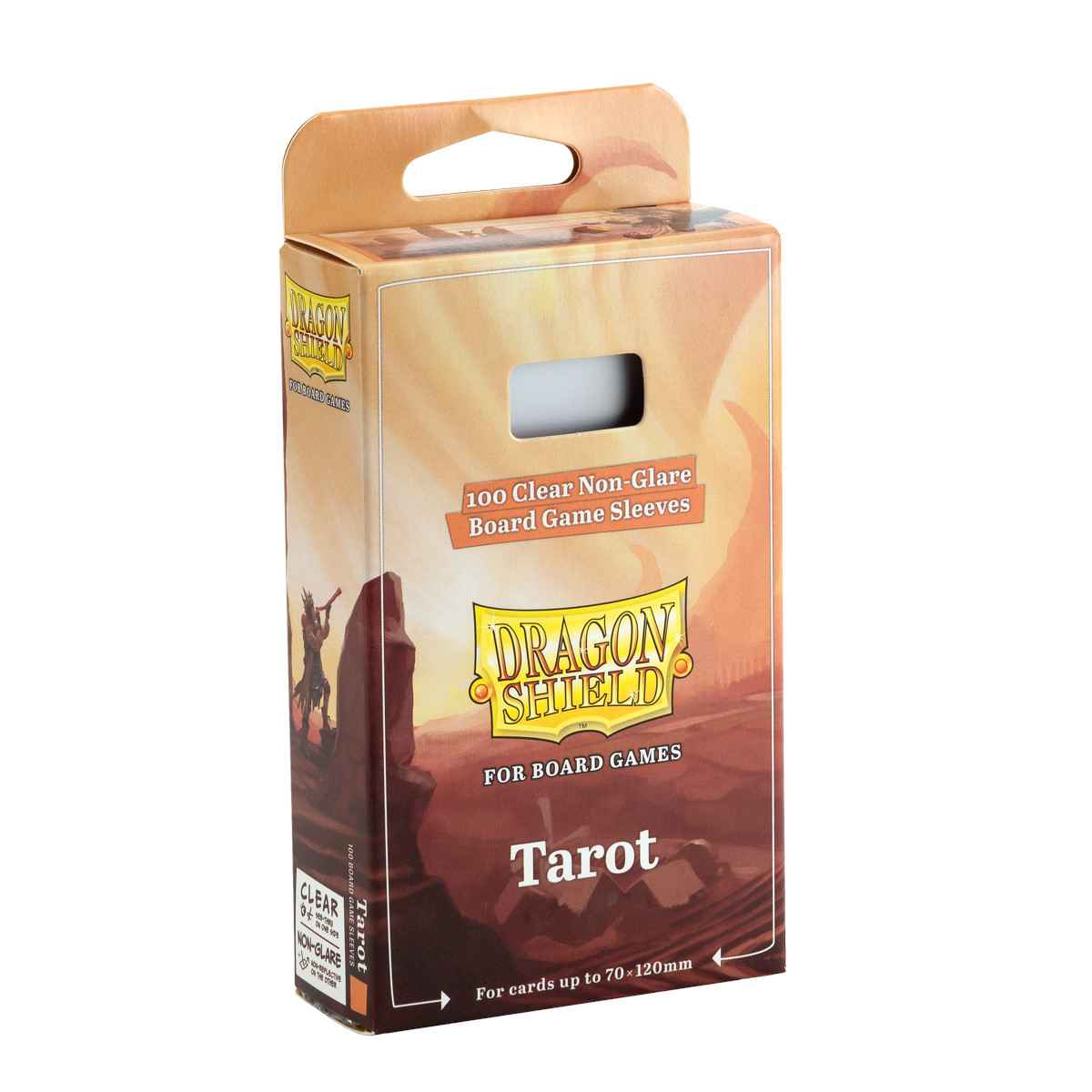 Dragon Shield: Board Game Sleeves Clear/NonGlare – Tarot (100)