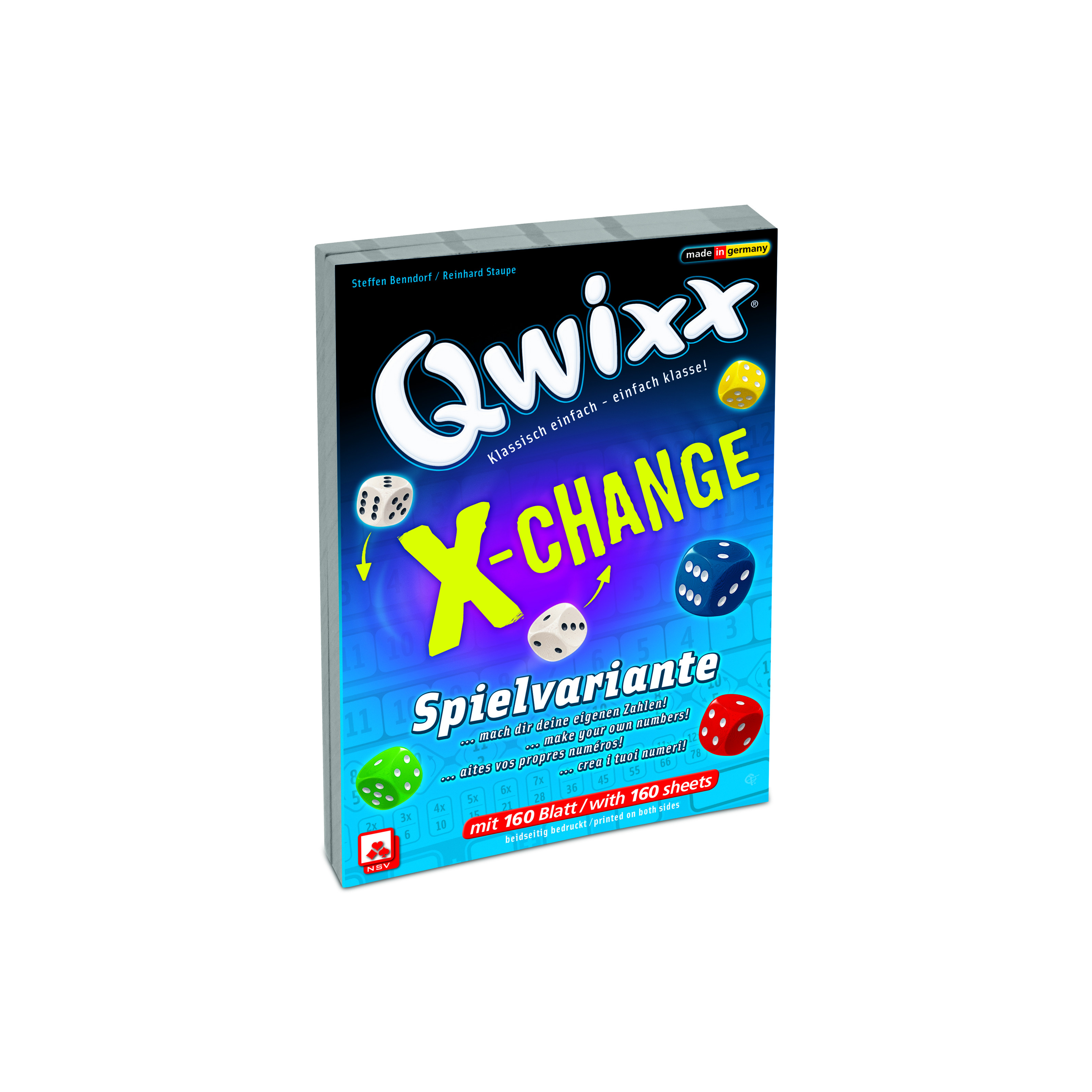 QWIXX X-CHANGE - ZUSATZBLÖCKE
