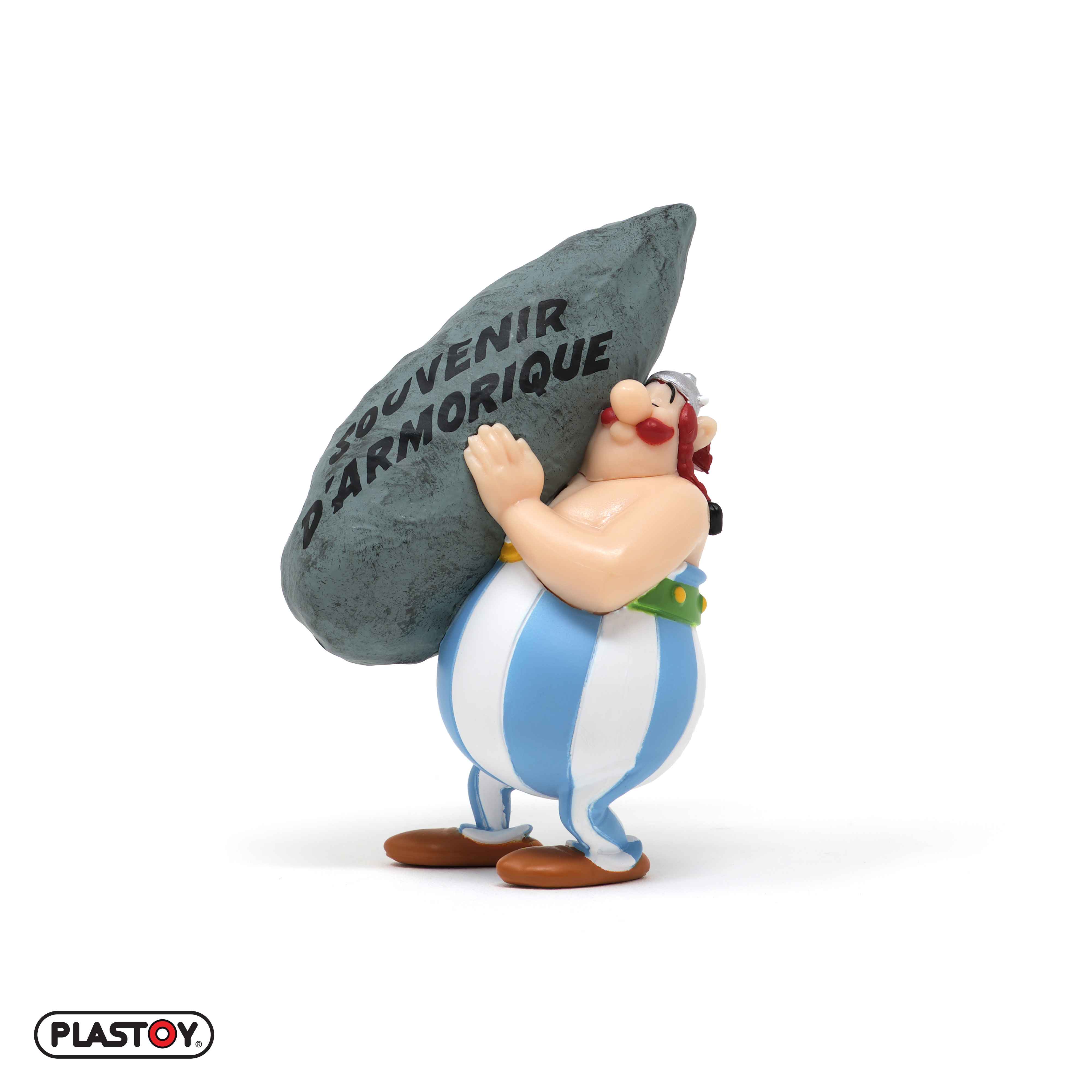 Obelix mit Hinkelstein-Souvenir d´Armorique