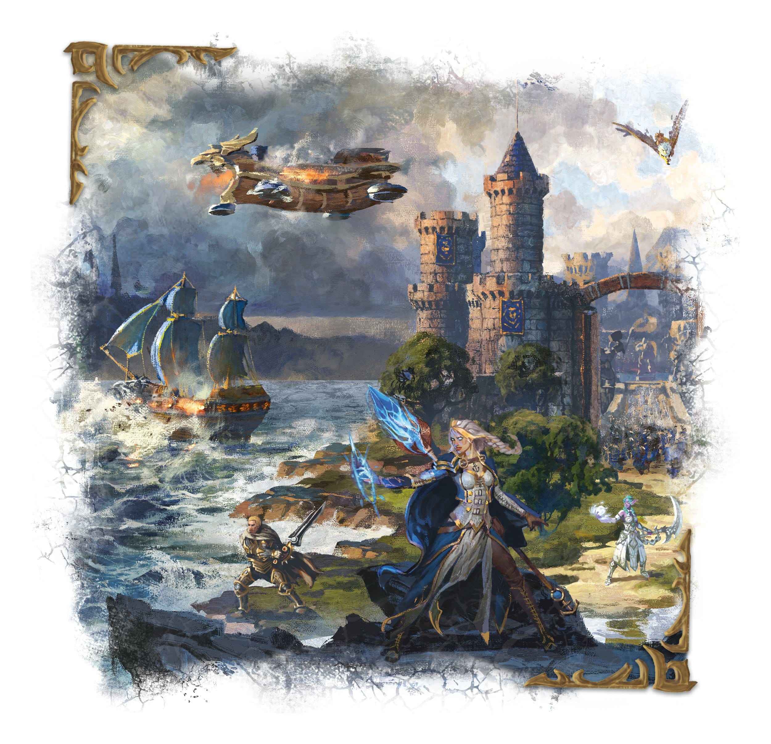 D&D: RPG Ravenloft: World of Warcraft Spielleiterschirm (englisch)