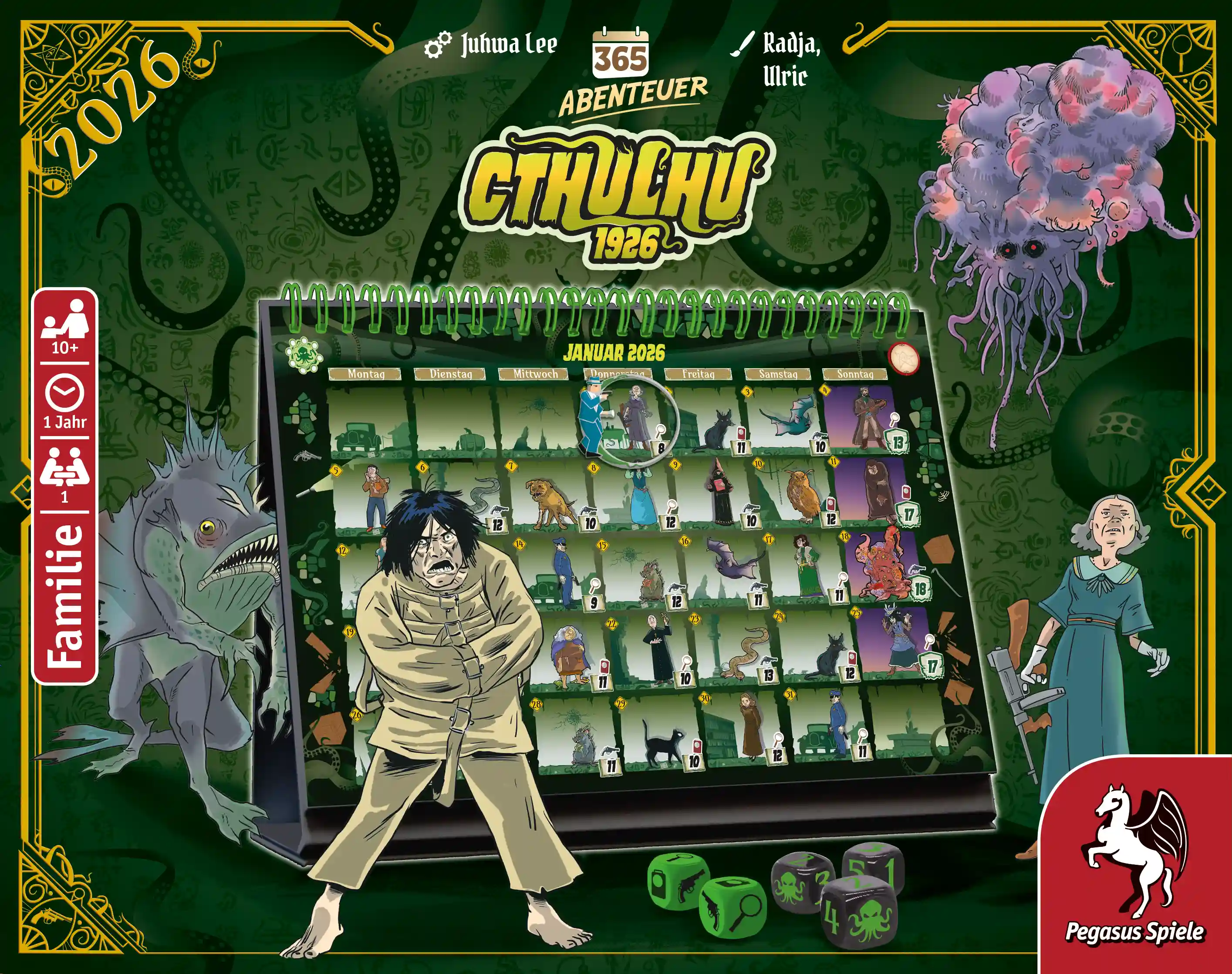 365 Abenteuer– Cthulhu 1926 [Kalender Edition 2026]