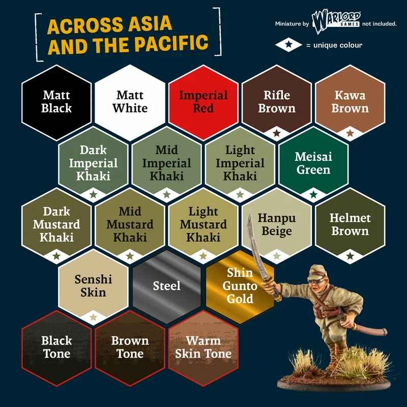Army Painter – Historical: WWII Imperial Japanese Paint Set