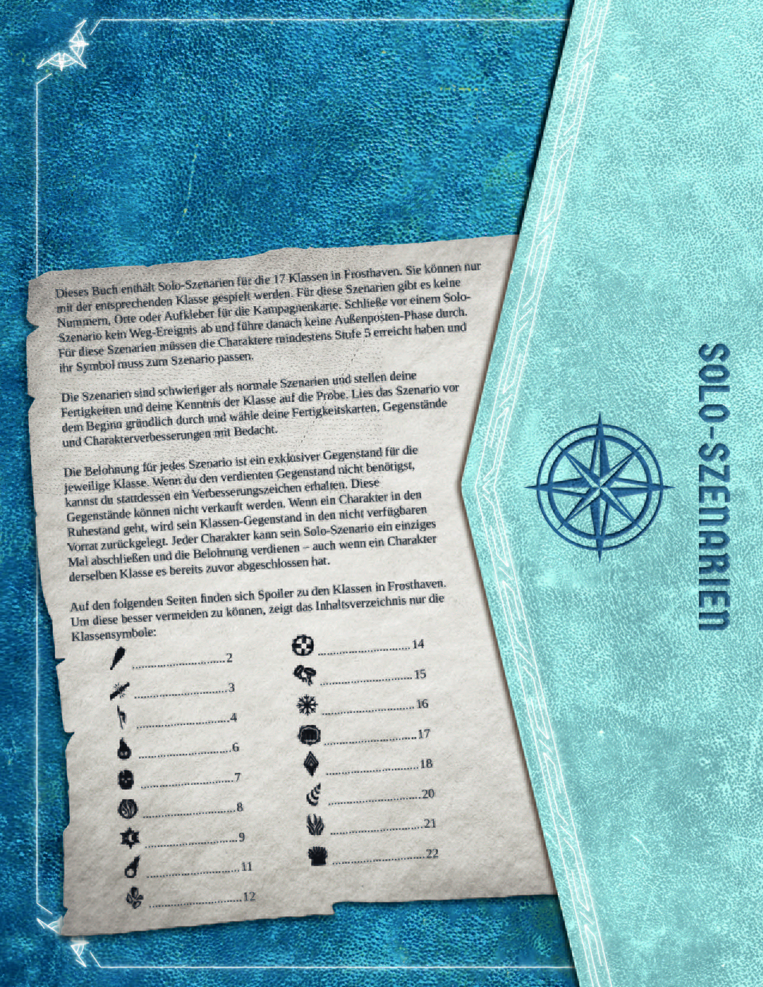 Frosthaven: Soloszenarien