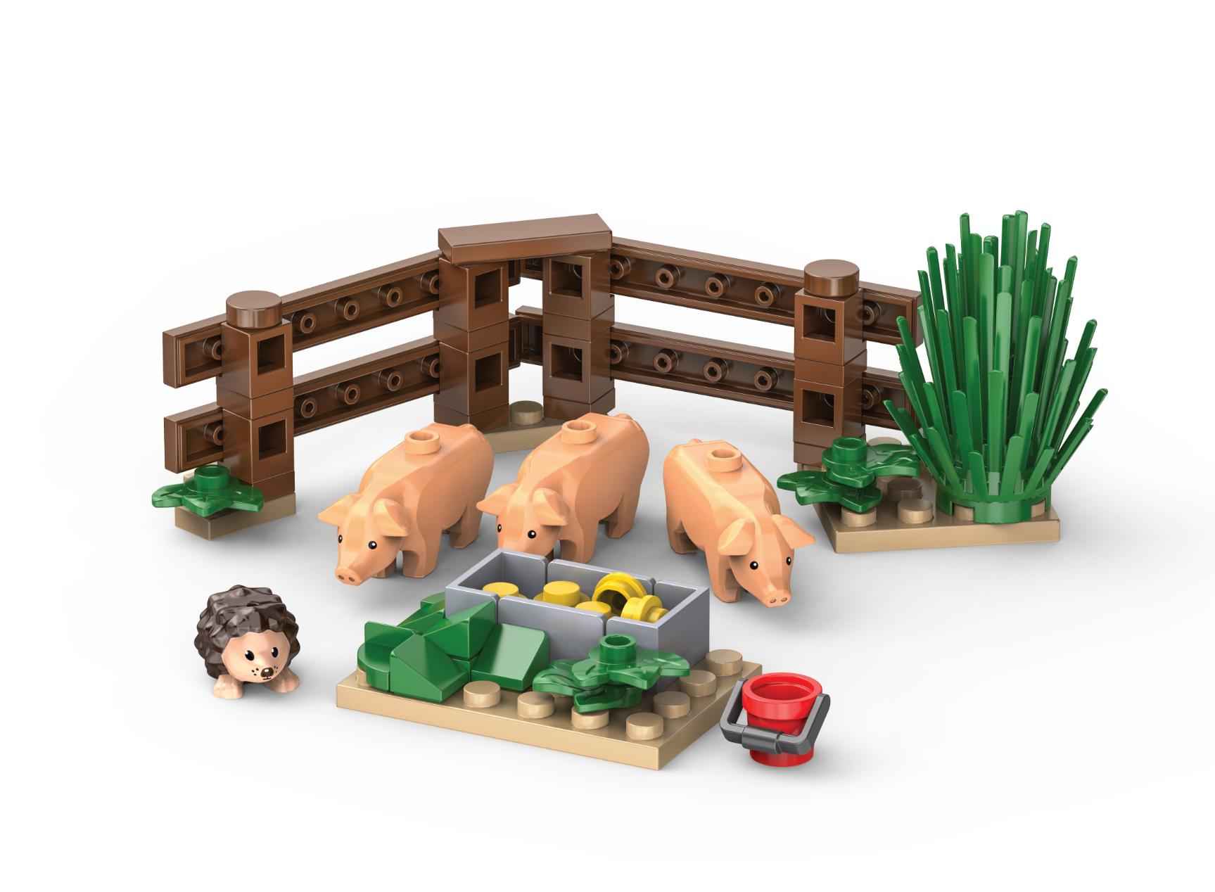 Brickfarm Schweine im Freiland