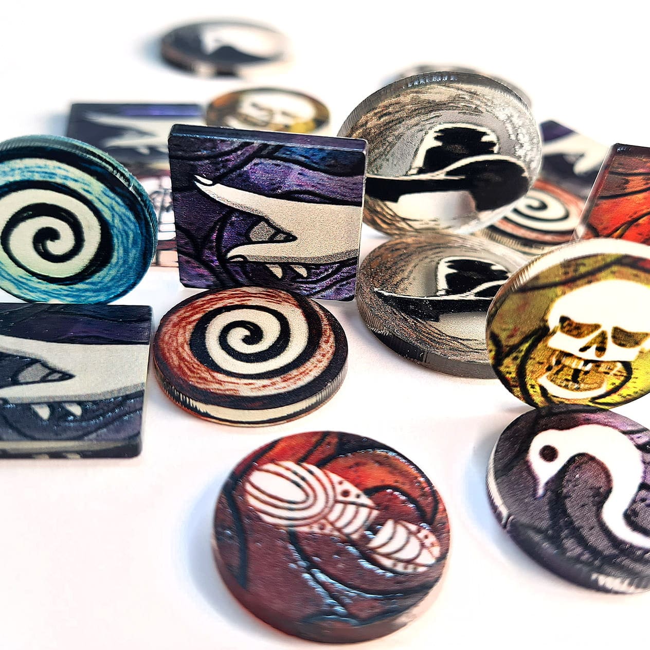 Token and Markers: Pagan: Fate of Roanoke Token Set