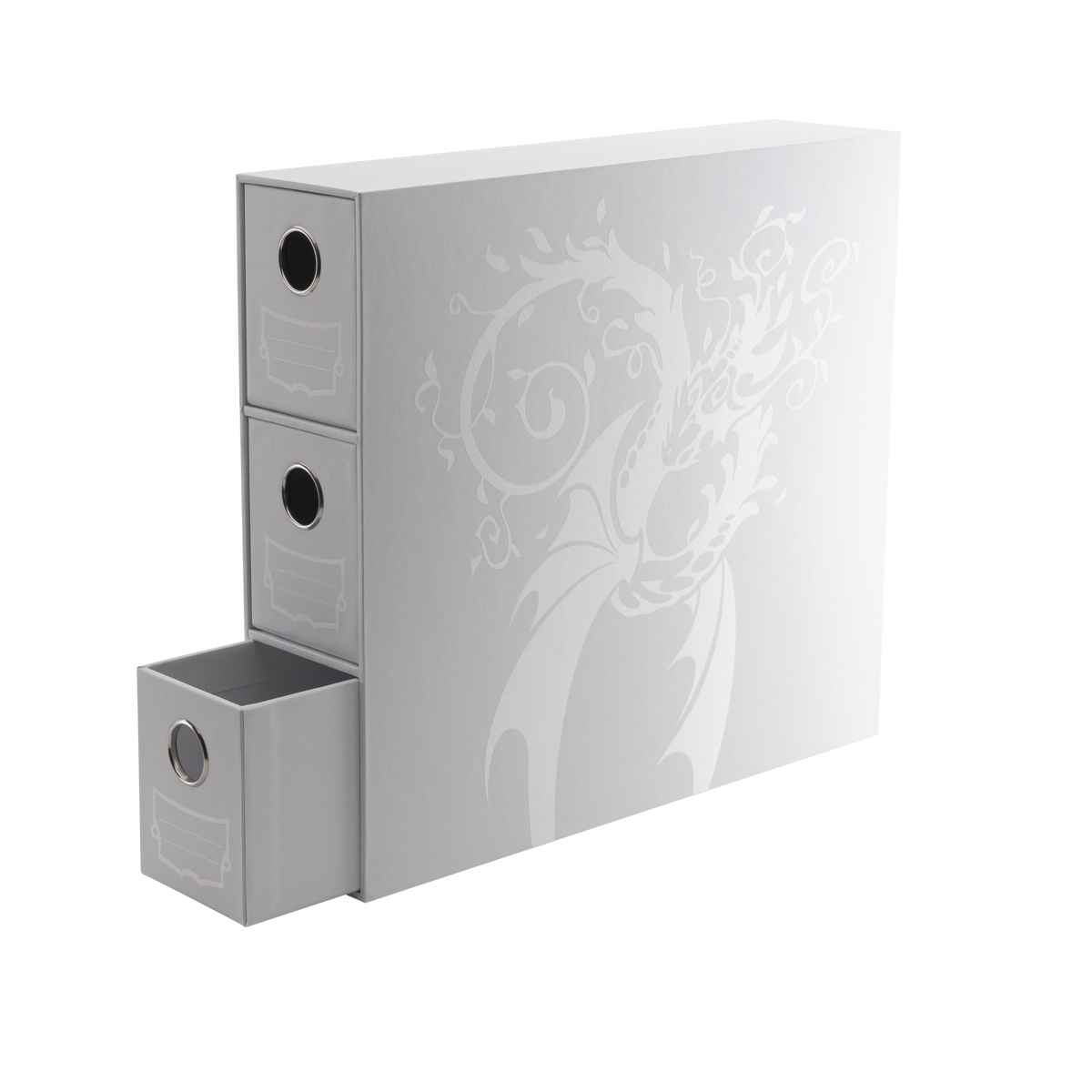 Dragon Shield: Fortress Card Drawers – 3XL - Vertical – White