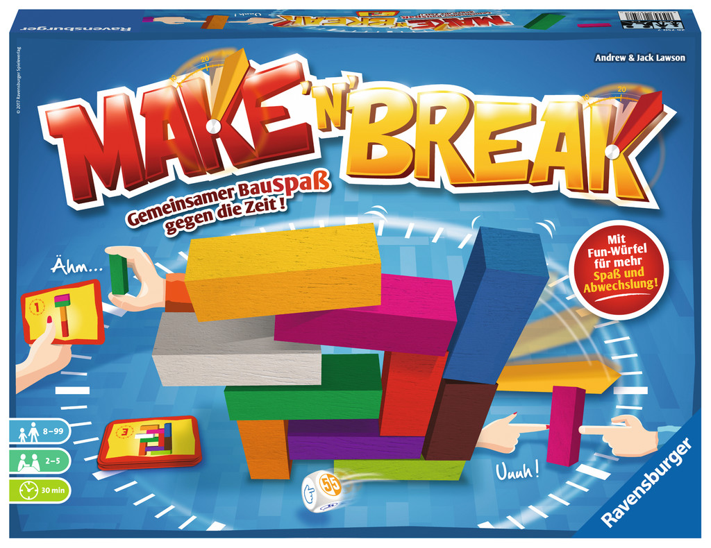 Make 'n' Break – Gemeinsamer Bauspaß gegen die Zeit!