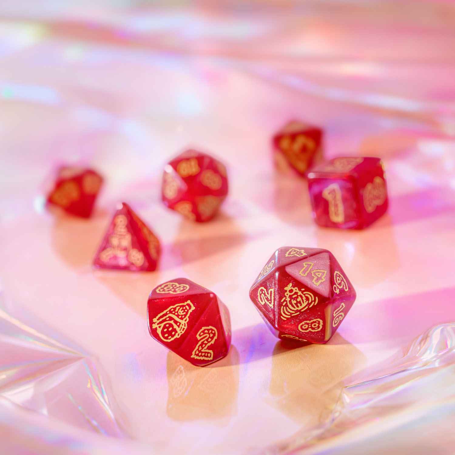 Capybara Dice Set: Chillo