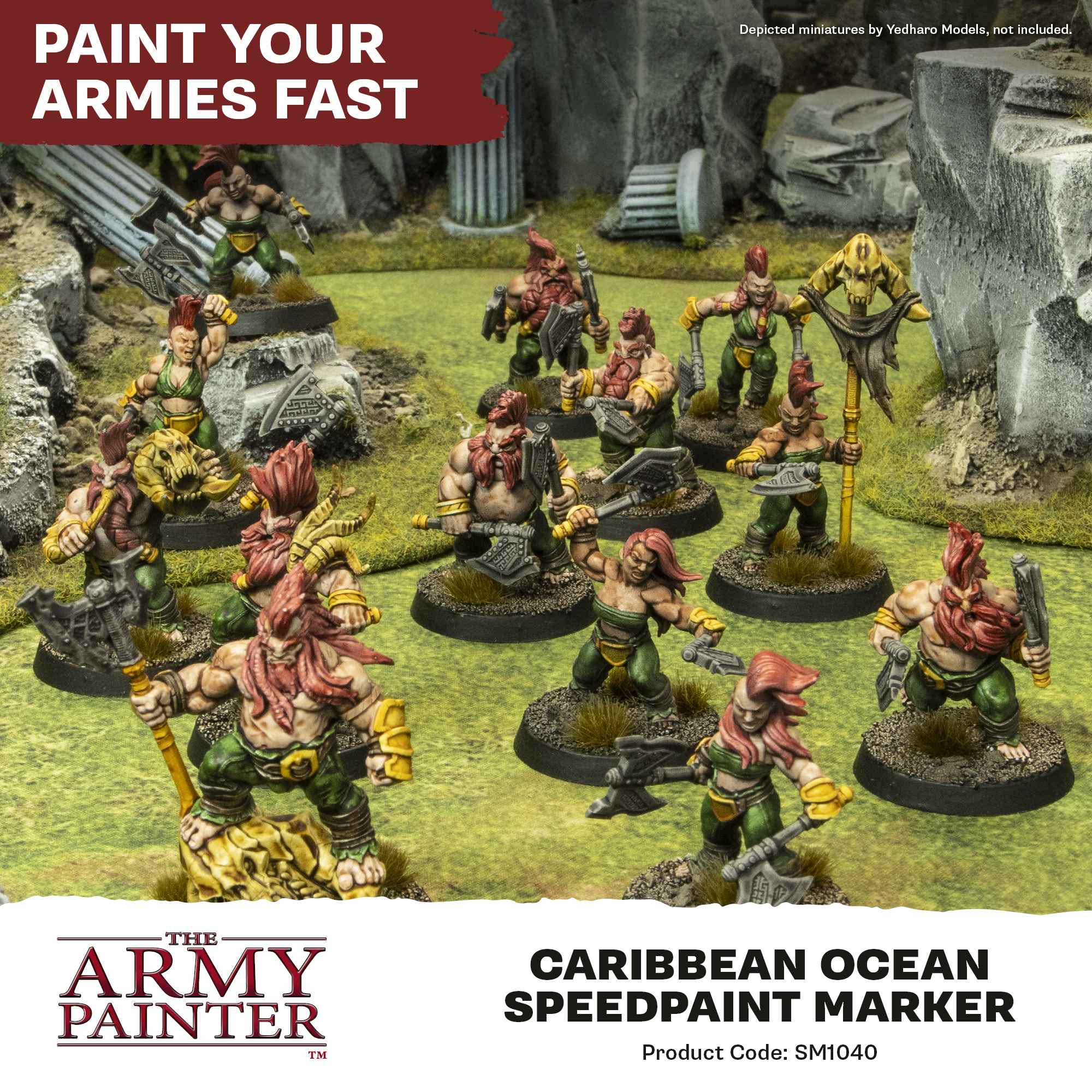 Army Painter Speedpaint: Marker Carribean Ocean (6)