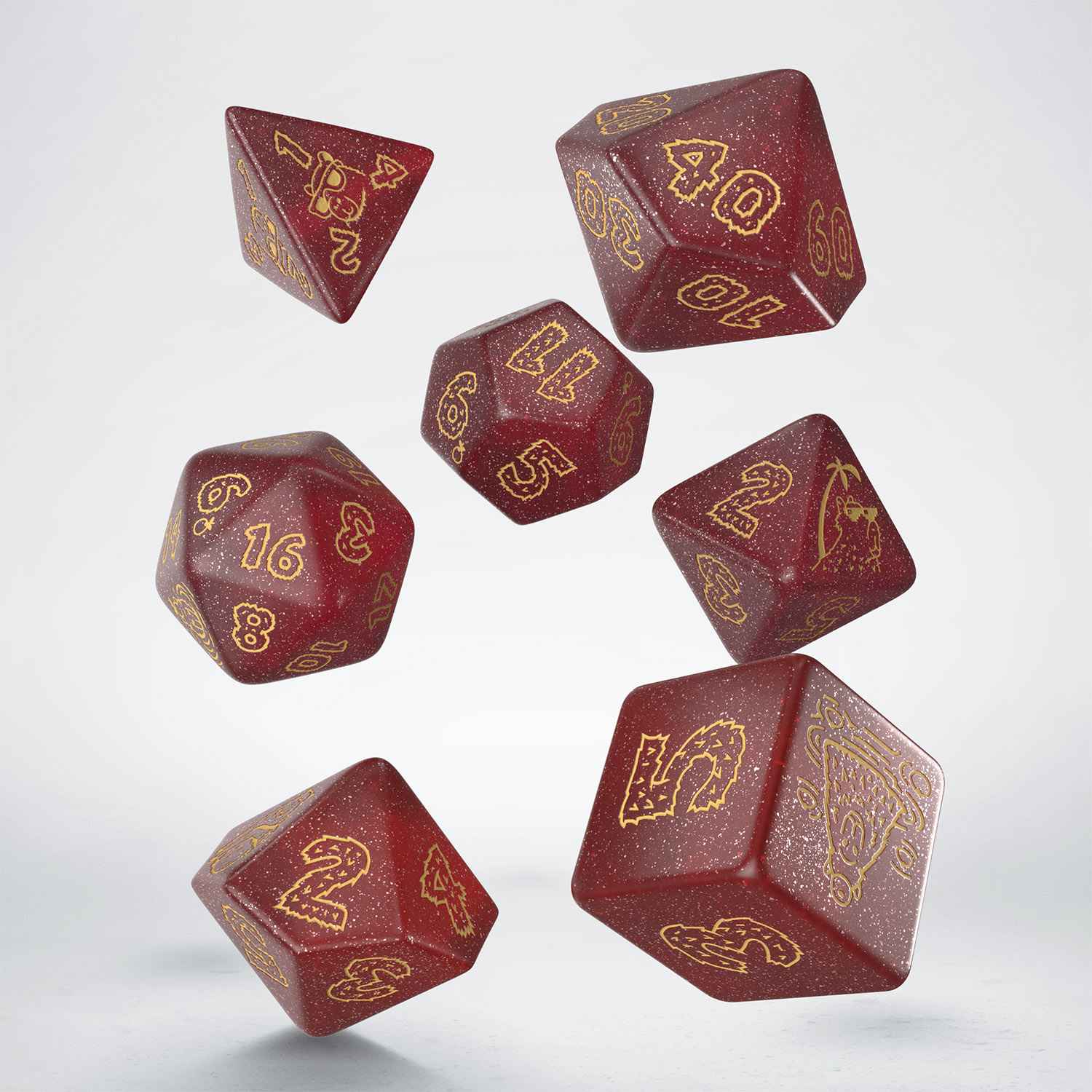 Capybara Dice Set: Chillo