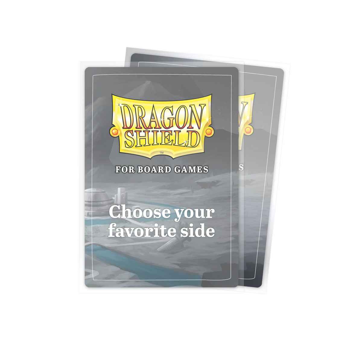 Dragon Shield: Board Game Sleeves Clear/NonGlare – Grand Standard (100)