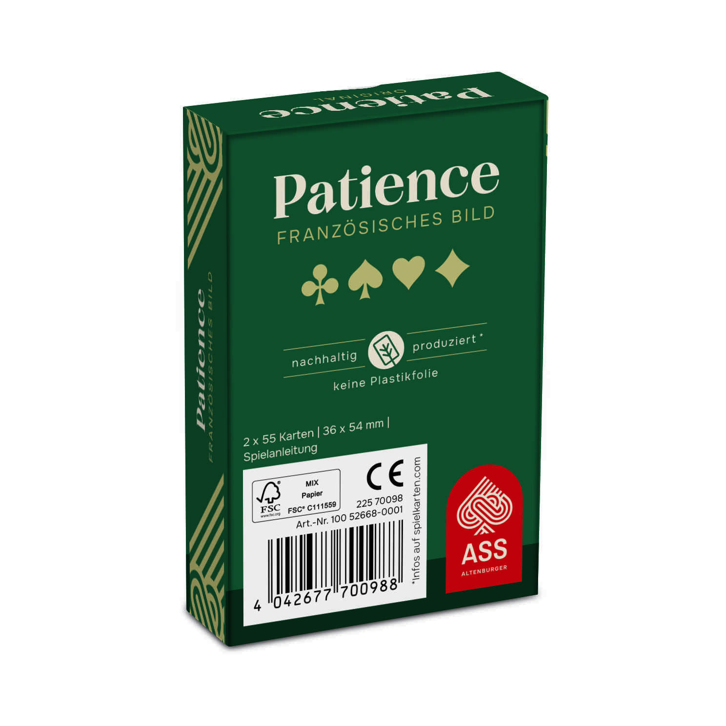 Patience Original (plastikfrei im Spiel)