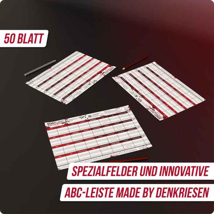 STADT LAND VOLLPFOSTEN – CRIME EDITION - Mordslustig - A4