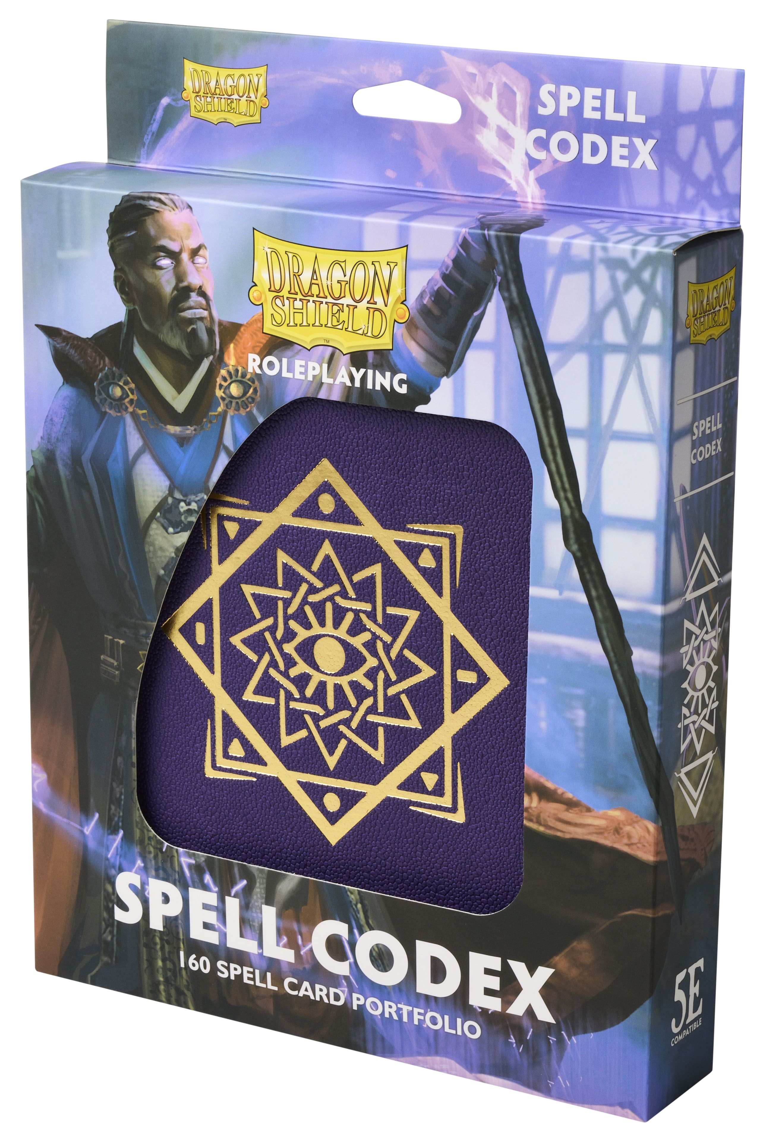 Dragon Shield: Spell Codex – Arcane Purple (160)